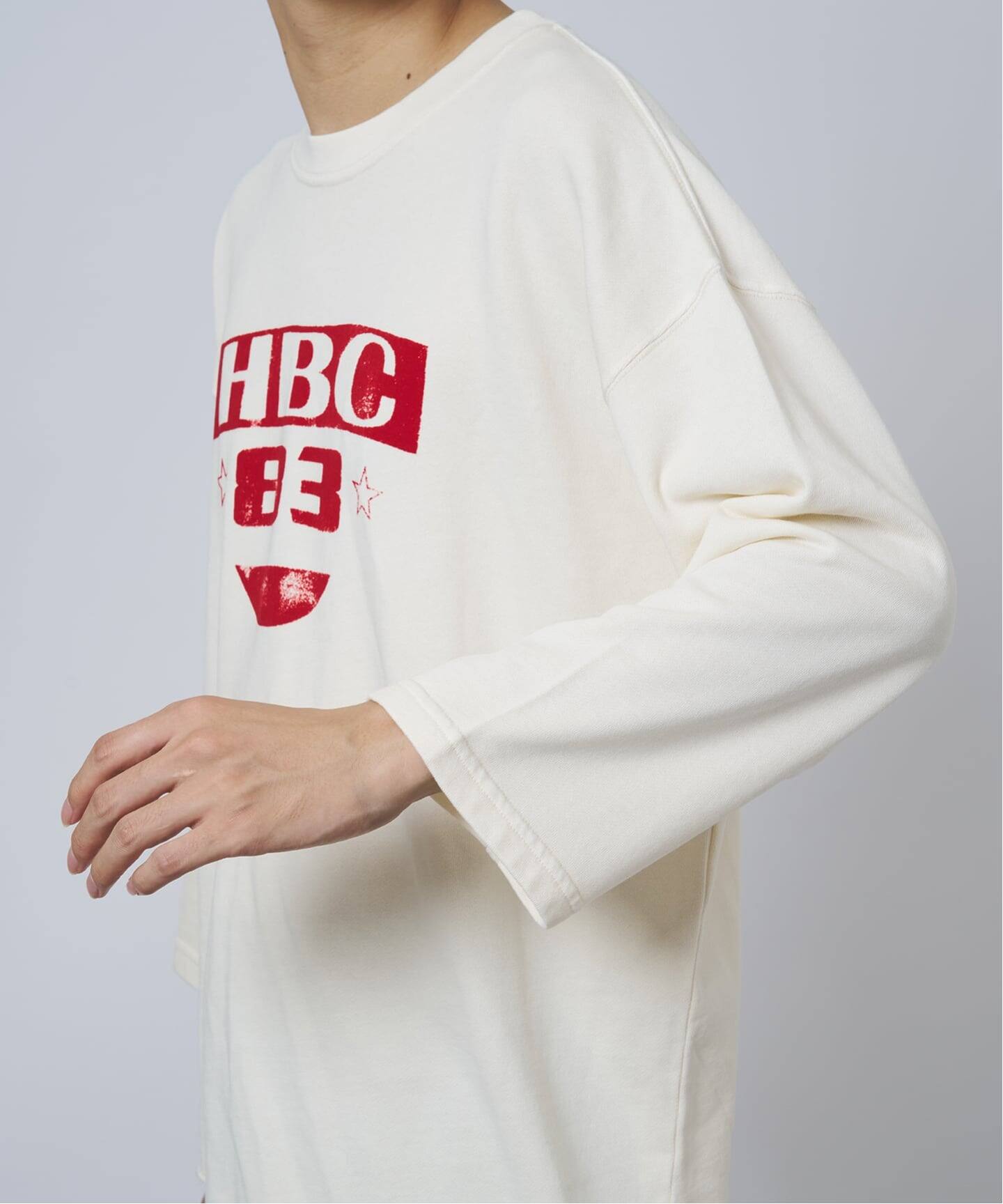 GOOD OLD SHOP】ヴィンテージ加工 9分袖 スウェットTシャツ（Tシャツ