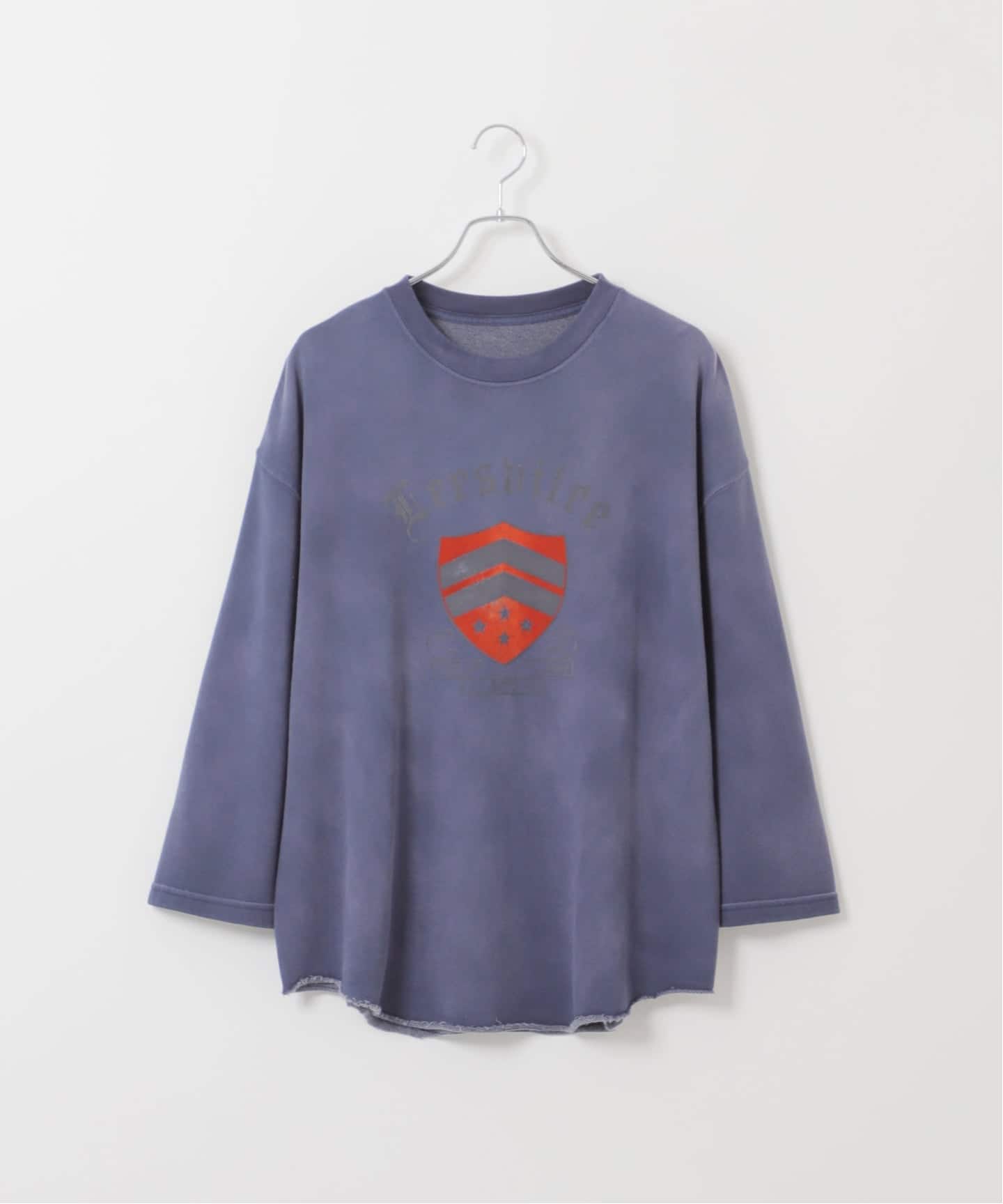 GOOD OLD SHOP】ヴィンテージ加工 9分袖 スウェットTシャツ（T