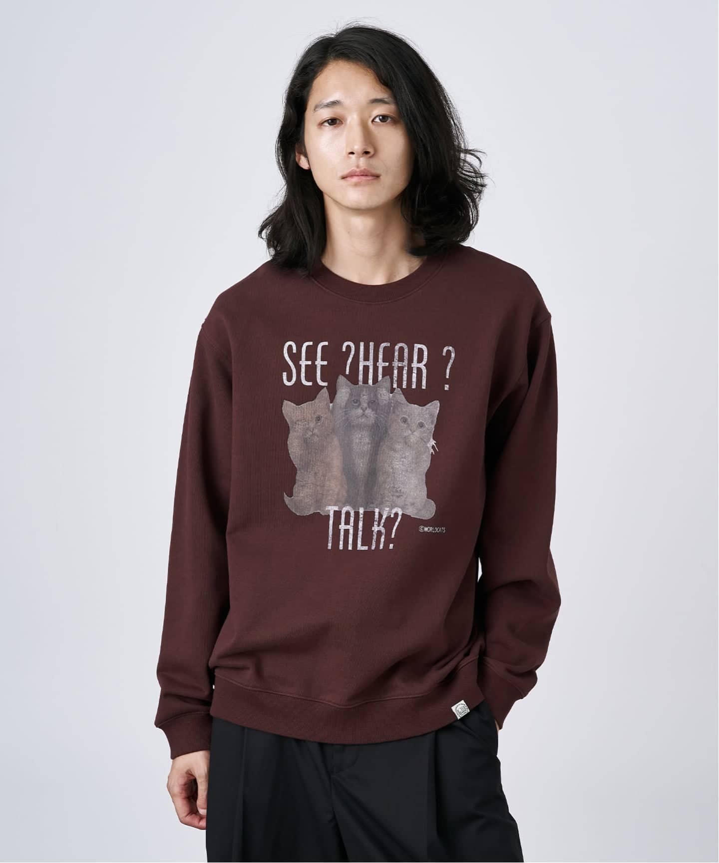 BRISTOL ブラック クルーネック スウェット BIG クルーネックスウェット [全3色] – muta Online Store