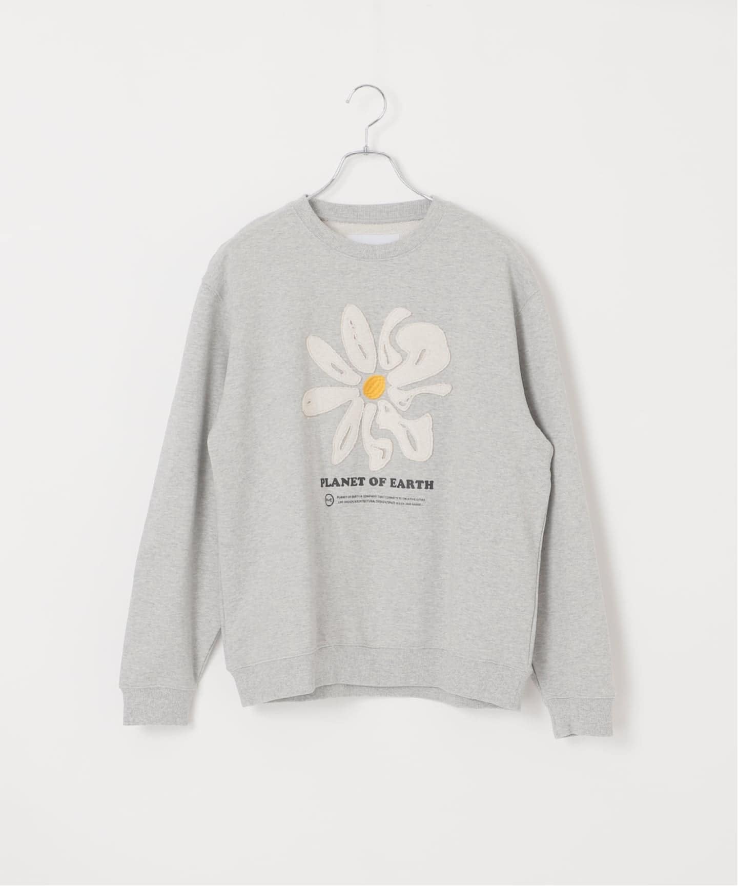 PLANET OF EARTH】 ビッグフラワーエンブロイダリースウェット