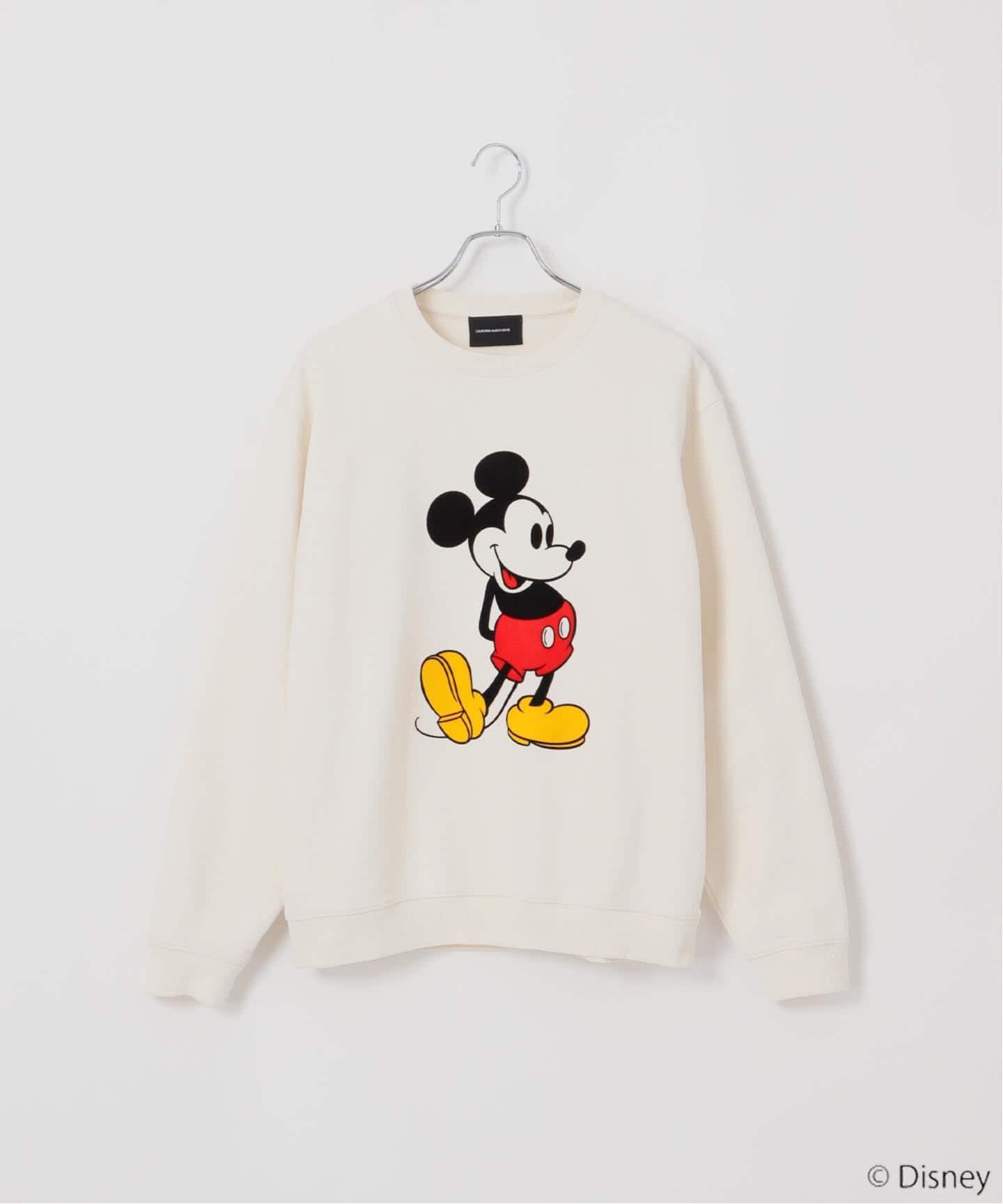 【クック】【新品】California Store  ミッキー スウェット CALIFORNIA RANCH HOUSE】別注 フロッキー加工 / MICKEY/ミッキー