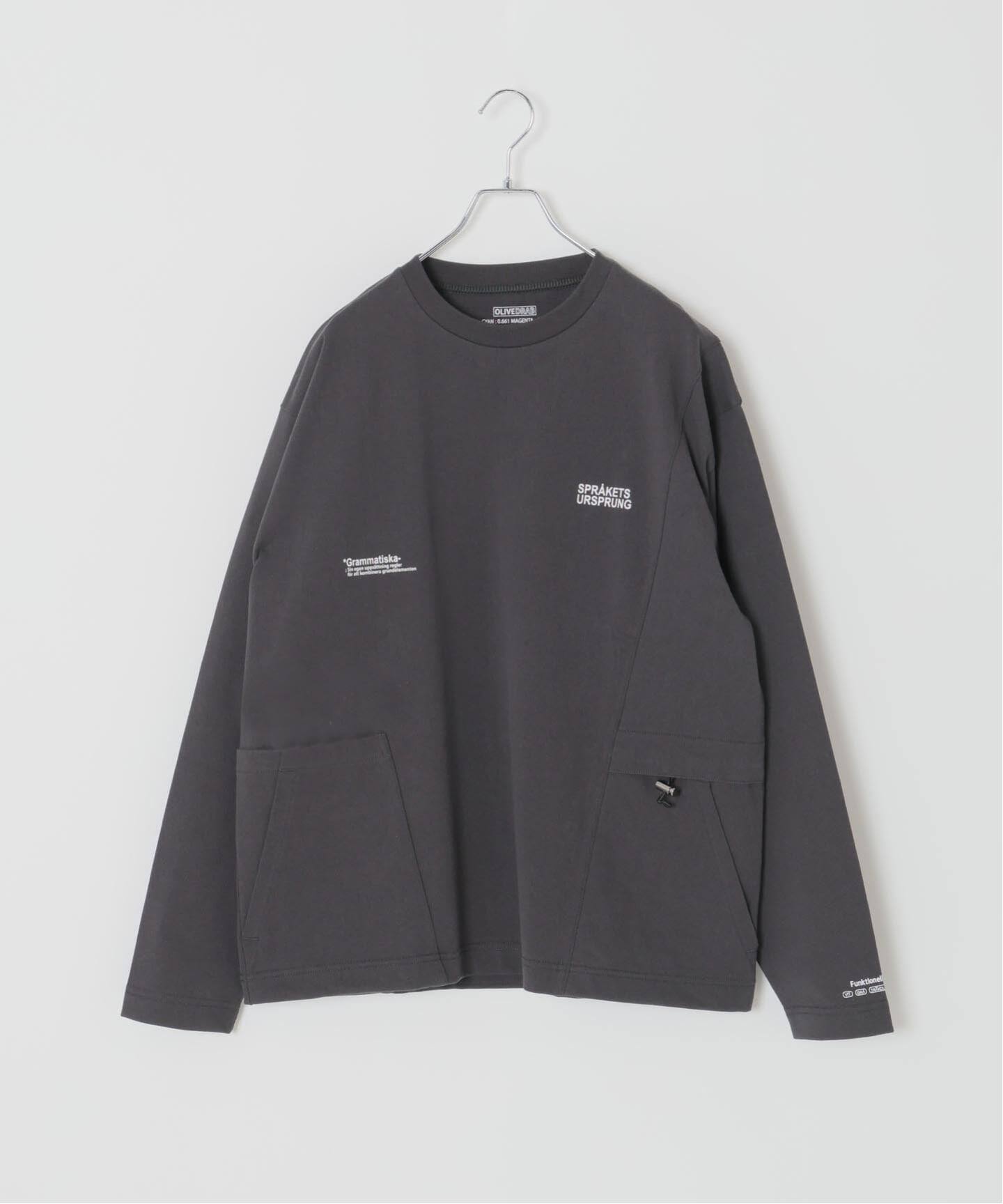 【trevi】高級　ジャケット　上下　キュプラ　(M) 黒　総柄　オシャレ❤︎ SAINT M×××××× - 【限定品】 SM-S23-0000-085 / BJ_SS TEE