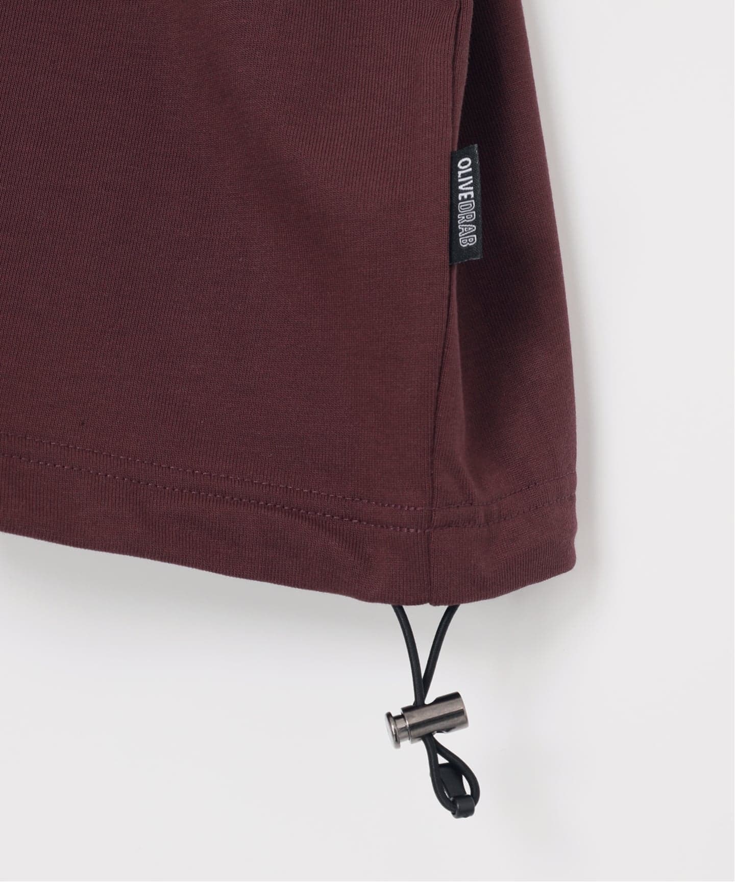 オリーブドラブ軍服 39R 赤い肩章付き OLIVEDRAB/オリーブドラブ】ドローコード ロングスリーブTシャツ