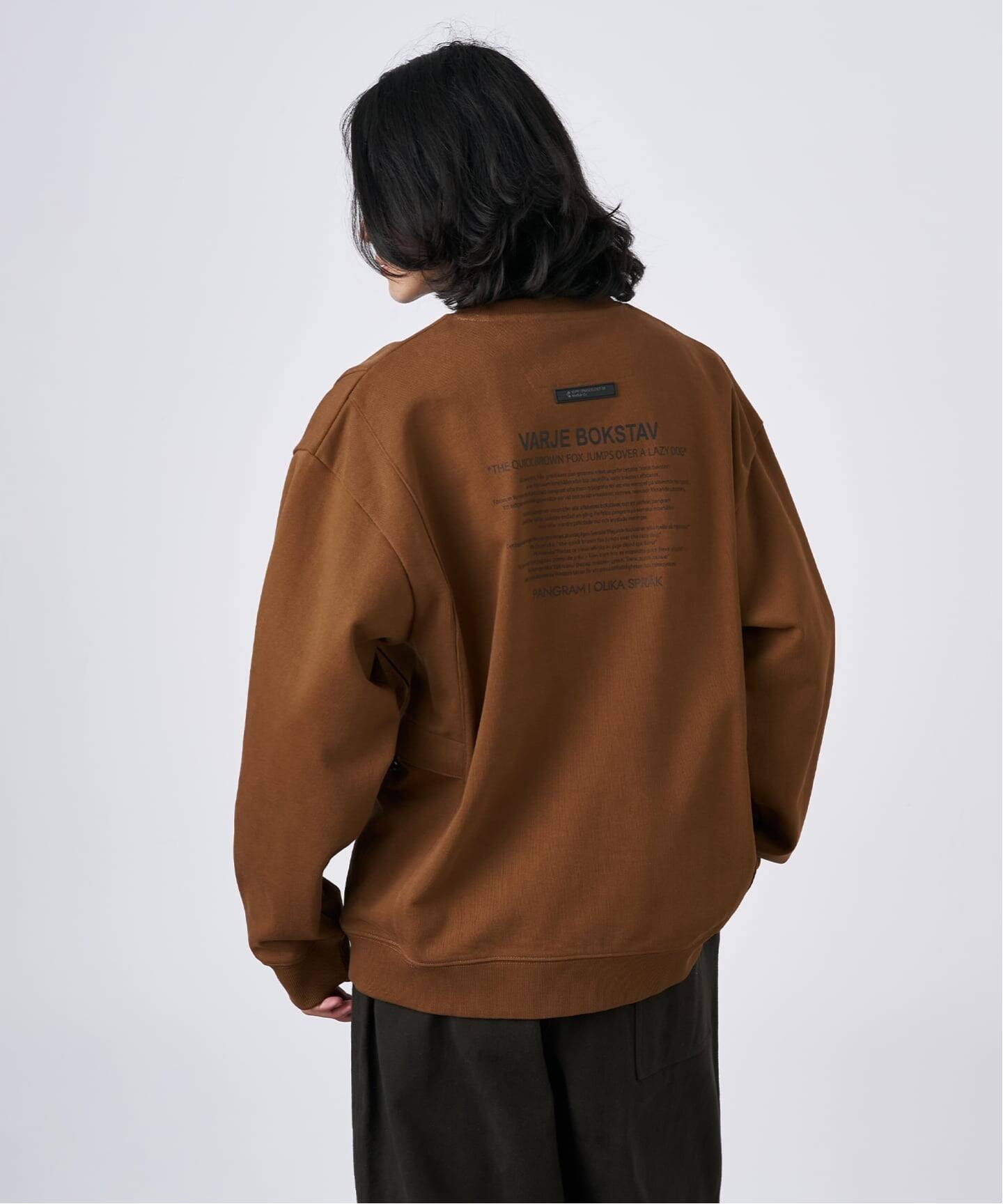 OLIVEDRAB キャリーポケットスウェット（スウェット）｜B.C STOCK