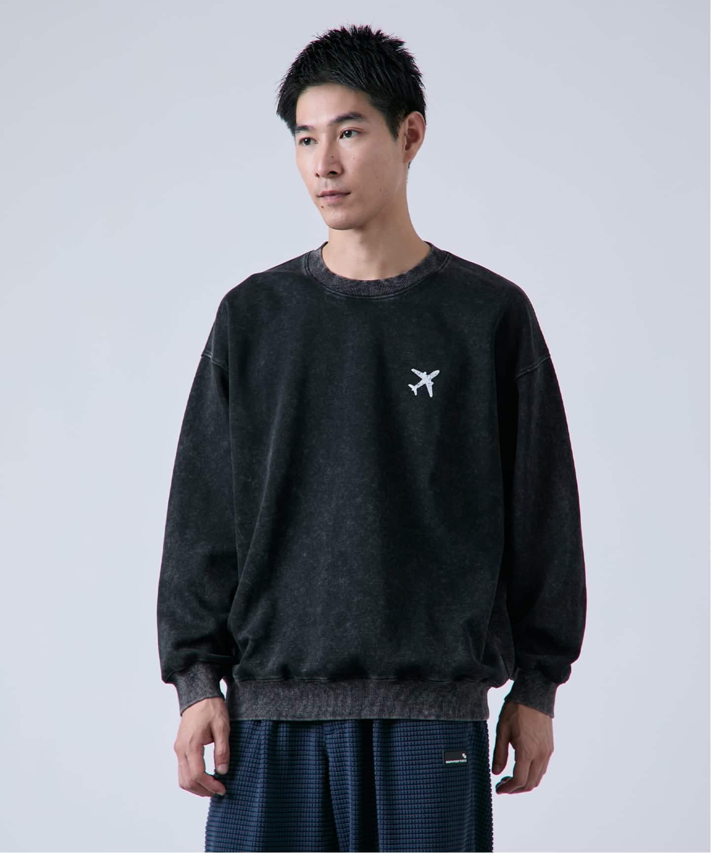 RINKUU ピグメント加工 クルーネックスウェット（スウェット）｜B.C