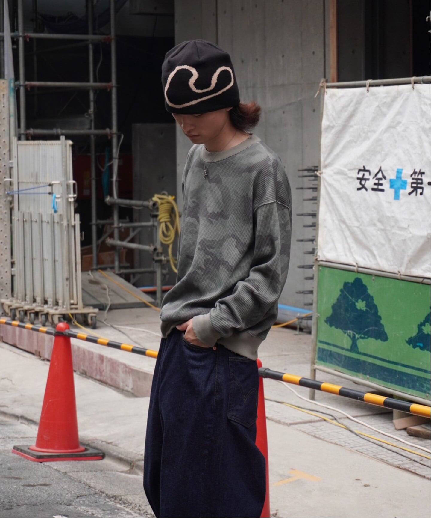 SCREEN STARS 別注 グラインダーワッフル L/S / Screen Stars EX