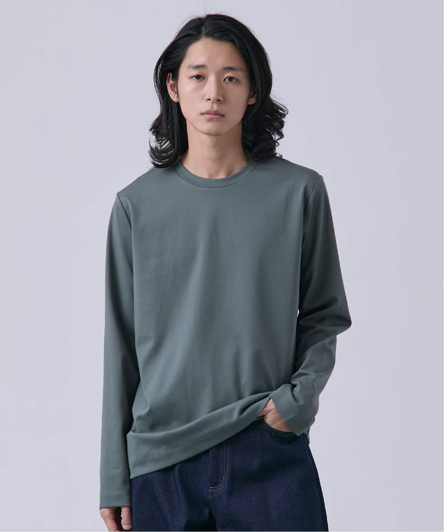 シルケットポンチ ロングスリーブTシャツ（Tシャツ／カットソー）｜B.C