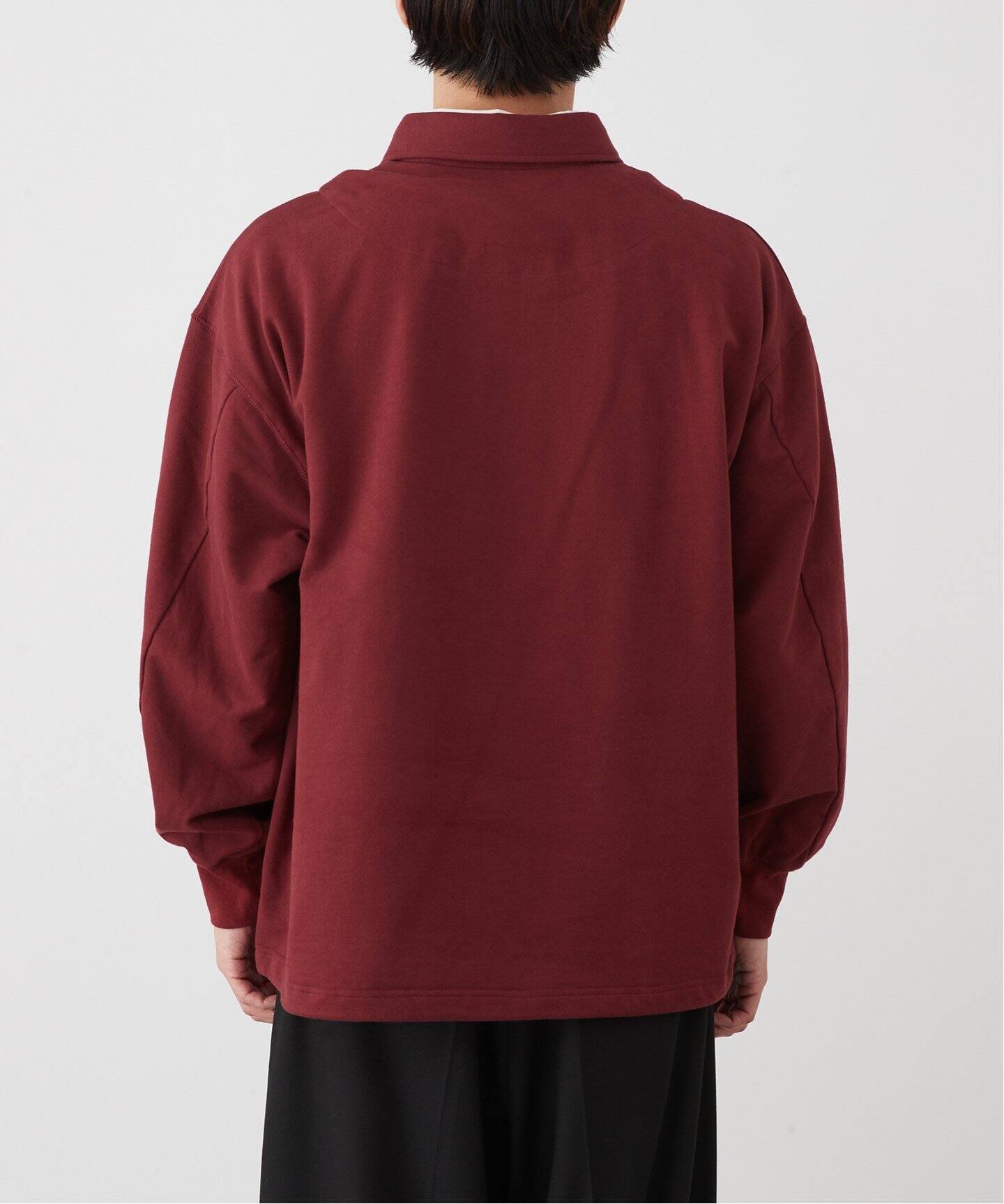 Deux Allures/ドゥ アリュール】ダブルカラースウェットシャツ