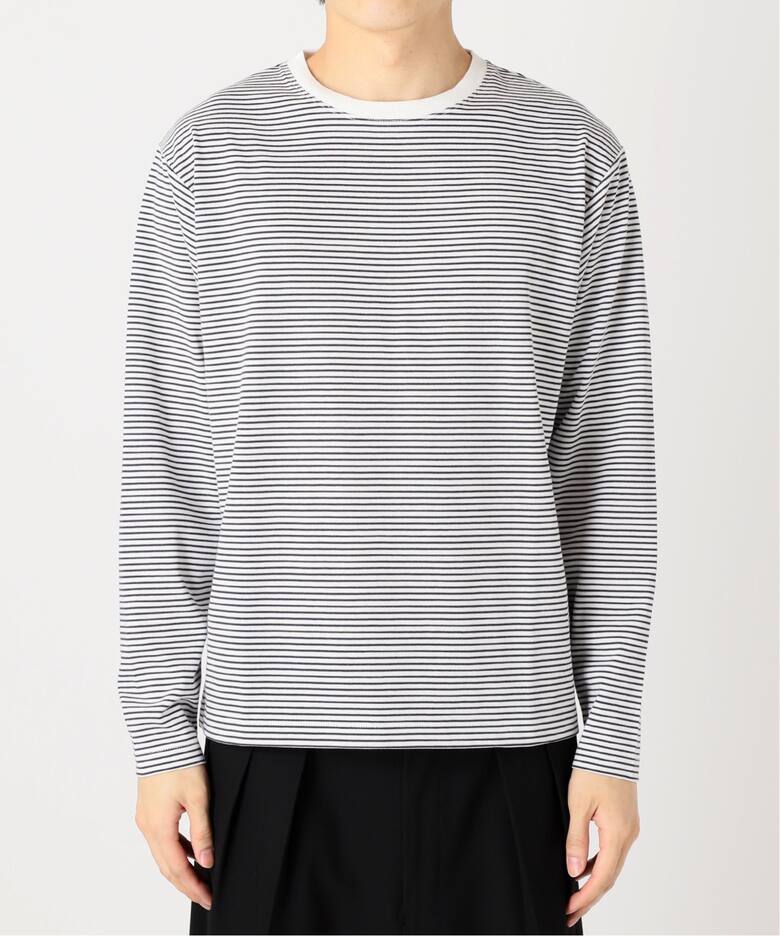 クリアボーダーロングスリーブTEE（Tシャツ／カットソー）｜B.C STOCK 