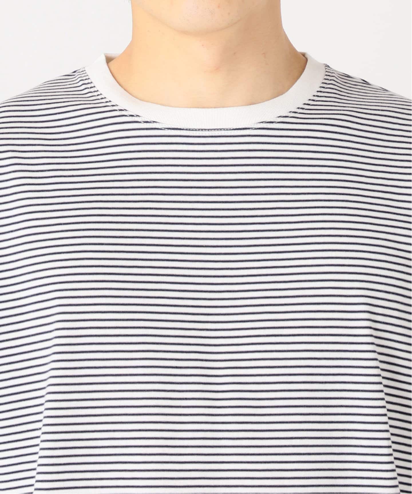 クリアボーダーロングスリーブTEE（Tシャツ／カットソー）｜B.C STOCK