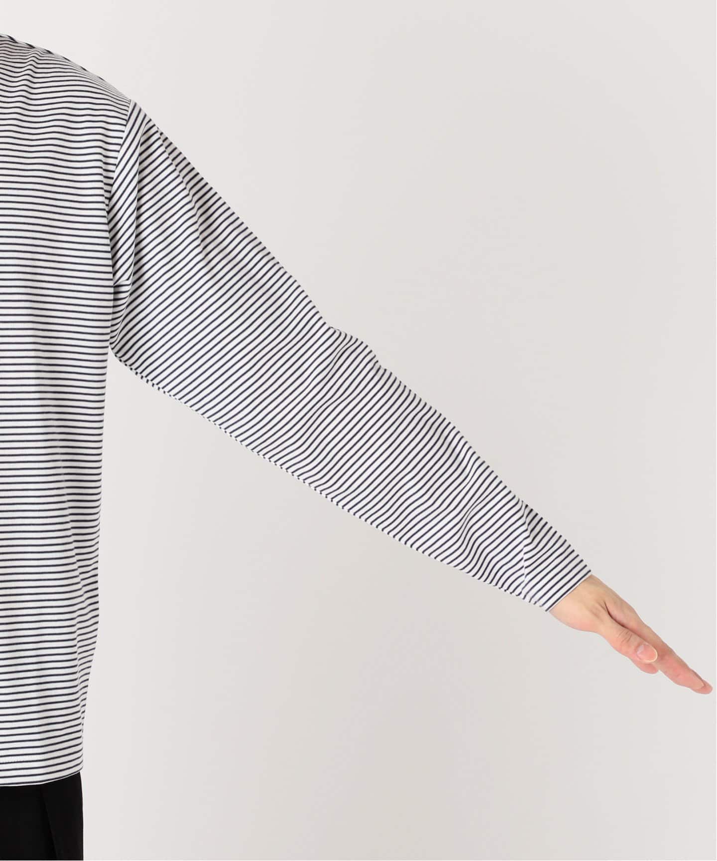 クリアボーダーロングスリーブTEE（Tシャツ／カットソー）｜B.C STOCK