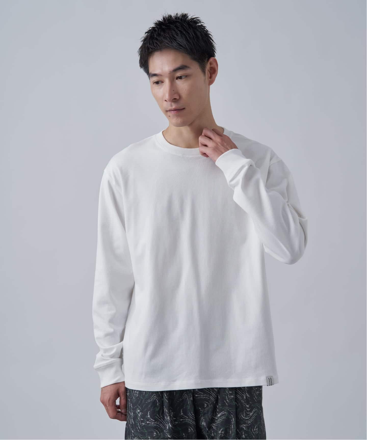 STONE  ロングスリーブカットソー ホワイト R．H．Vintage(ロンハーマンビンテージ) HOPE ＆ DREAM