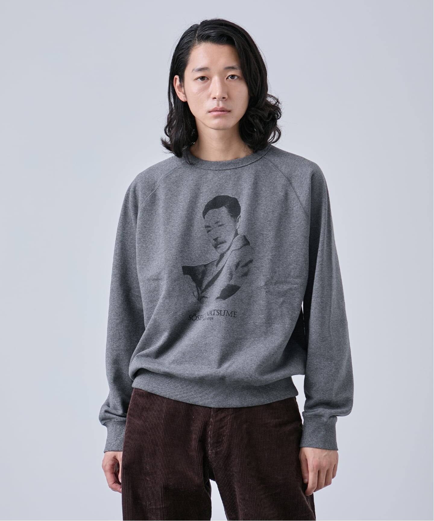 文豪フォト クルーネックスウェット（スウェット）｜B.C STOCK（ベー