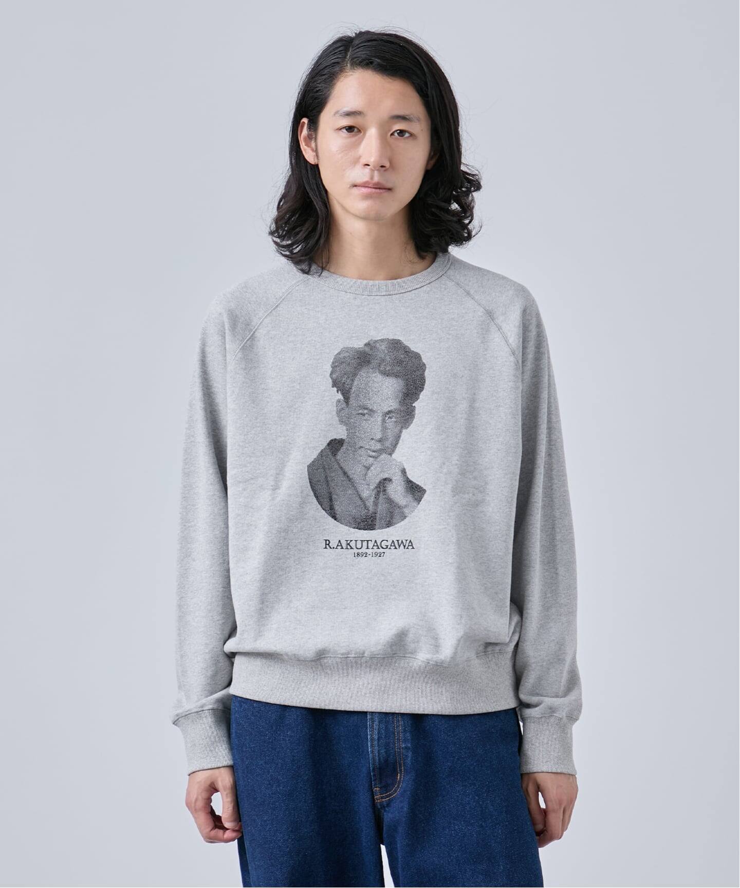 文豪フォト クルーネックスウェット（スウェット）｜B.C STOCK（ベー