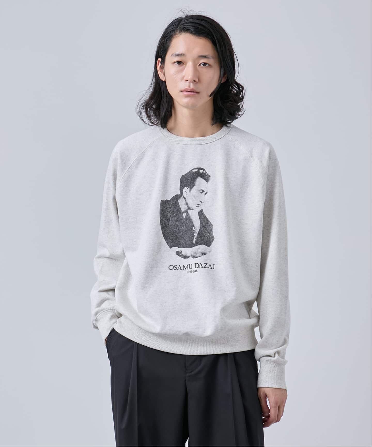 文豪フォト クルーネックスウェット（スウェット）｜B.C STOCK（ベー