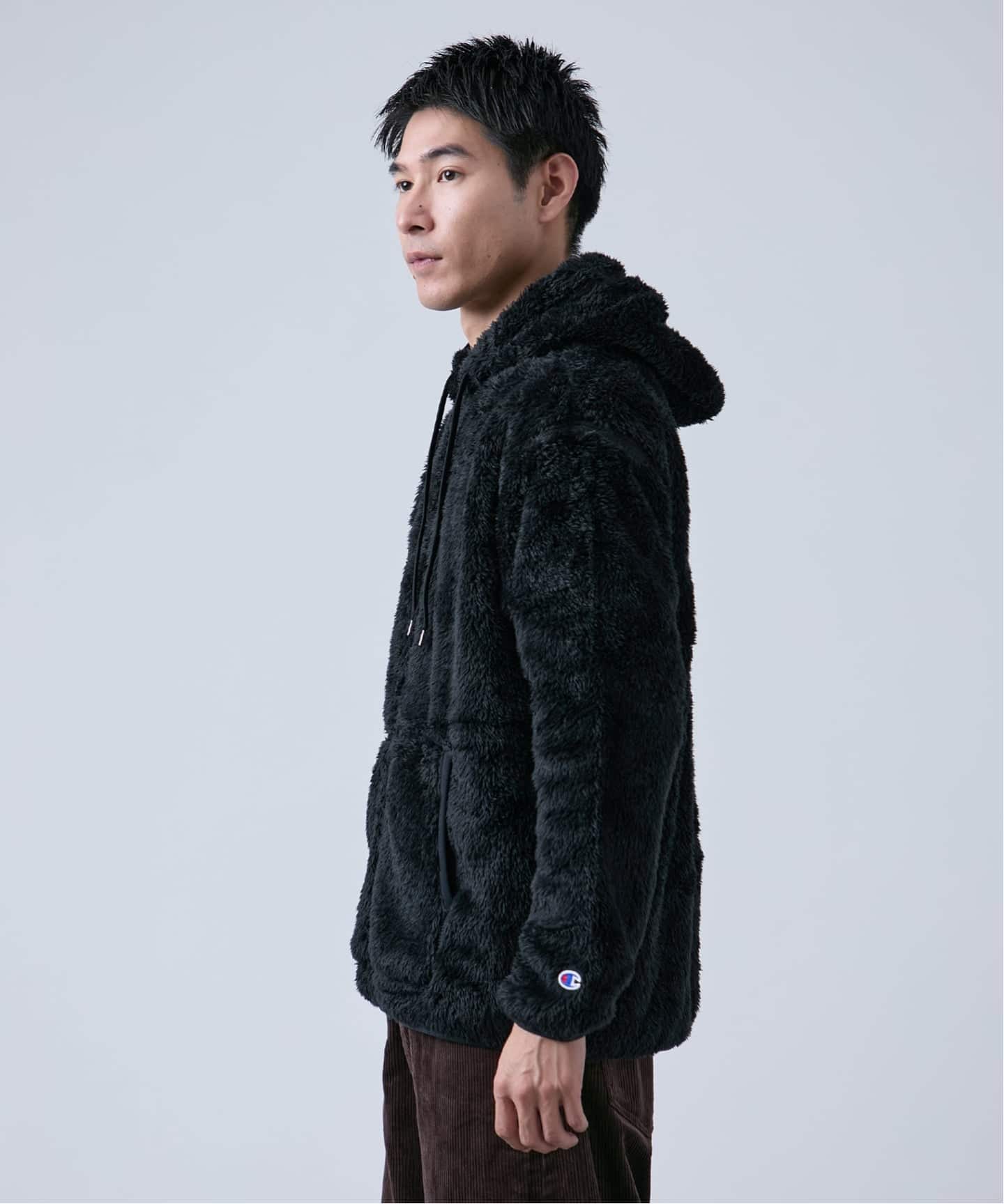 チャンピオン メンズ ジップフーデッドジャケット アパレル トレーニング アウター 長袖 UVカット ストレッチ 運動 スポーツ ブラック 黒 グレー ネイビー カーキ 灰色 送料無料 Champion C3-CSC10 Champion/チャンピオン】ジップ フーデッドジャケット（パーカー