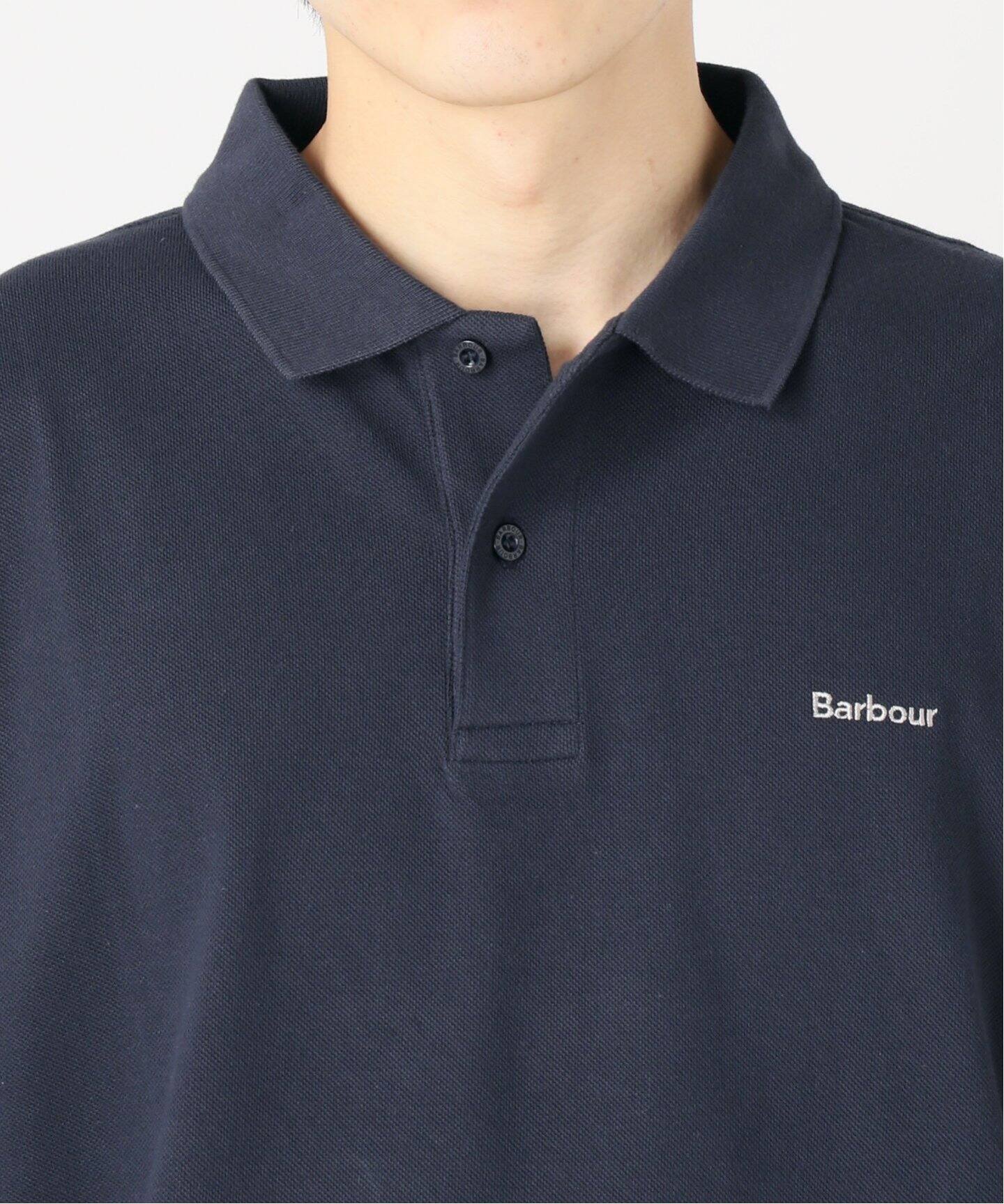 Barbour ポロシャツ　ネイビー　38 Barbour（バブアー） ポロシャツ スポーツポロ Barbour SPORTS POLO