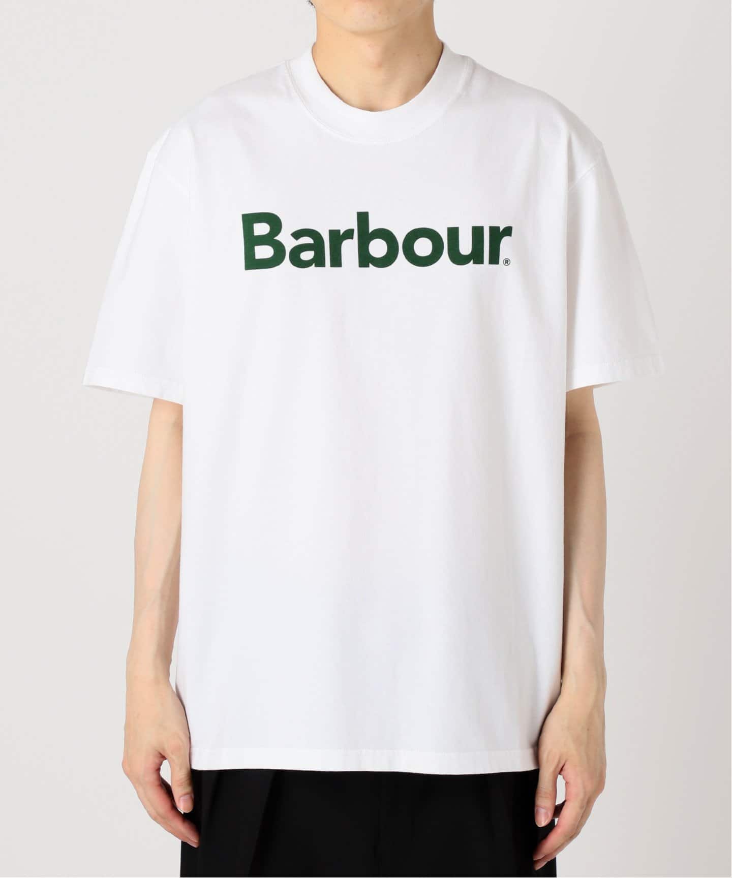 【未開封】A.P.C. Barbour コラボ ロゴTシャツ ホワイト S BARBOUR / バブアー】 Pensford Tシャツ（Tシャツ／カットソー）｜B.C