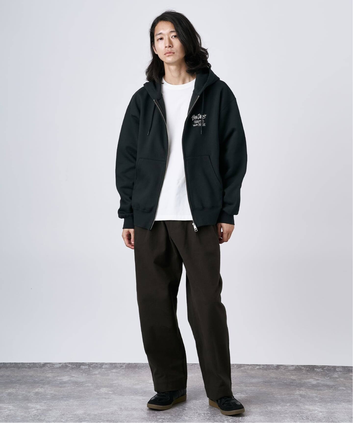 B'z2001elevenパーカー BEN DAVIS / ベンデイビス】SELECTION ZIP HOODIE（パーカー）｜B.C