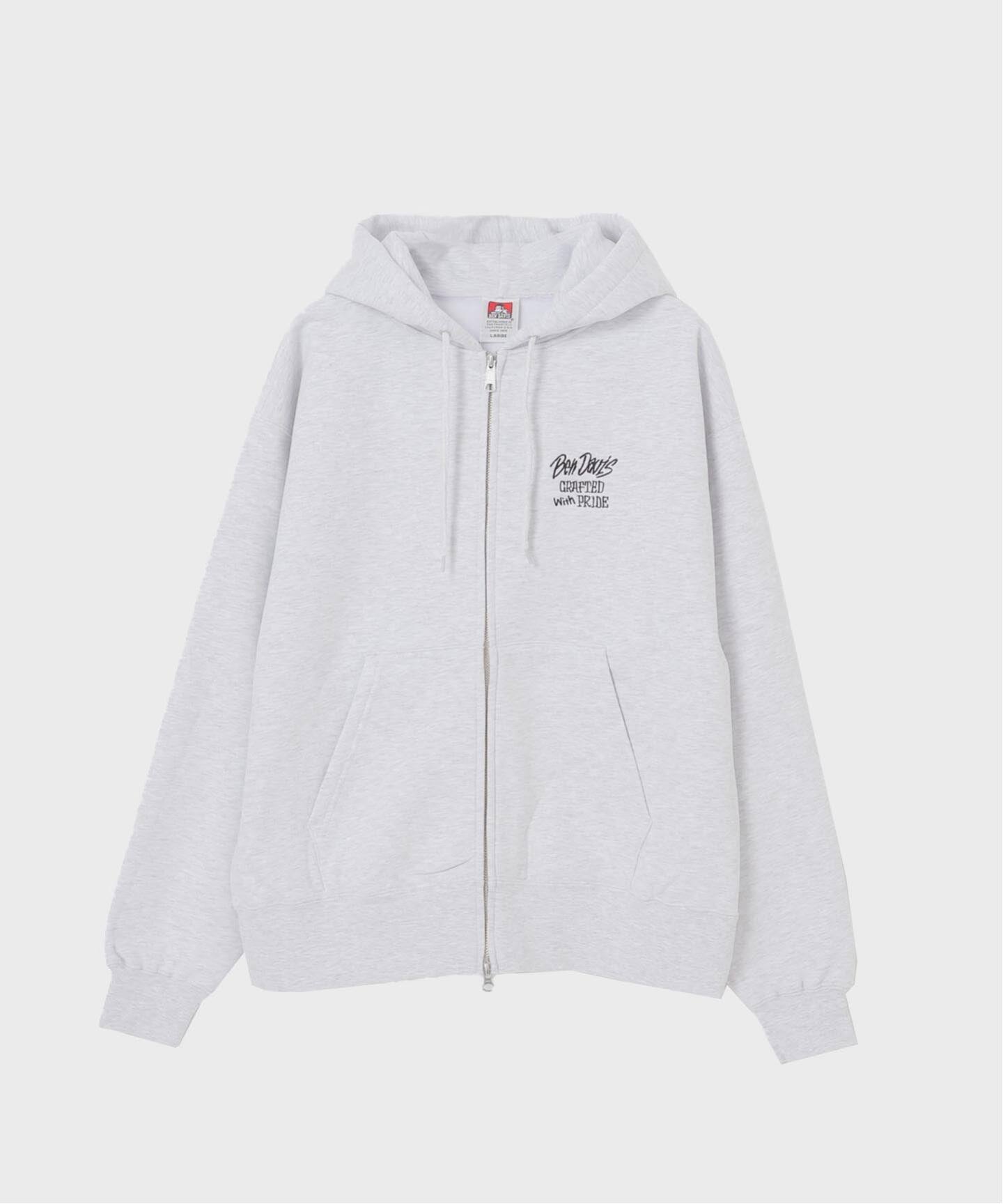 ベスプ 25-26 撥水パーカー BE Diamond-shaped Logo BEN DAVIS / ベンデイビス】SELECTION ZIP HOODIE（パーカー）｜B.C