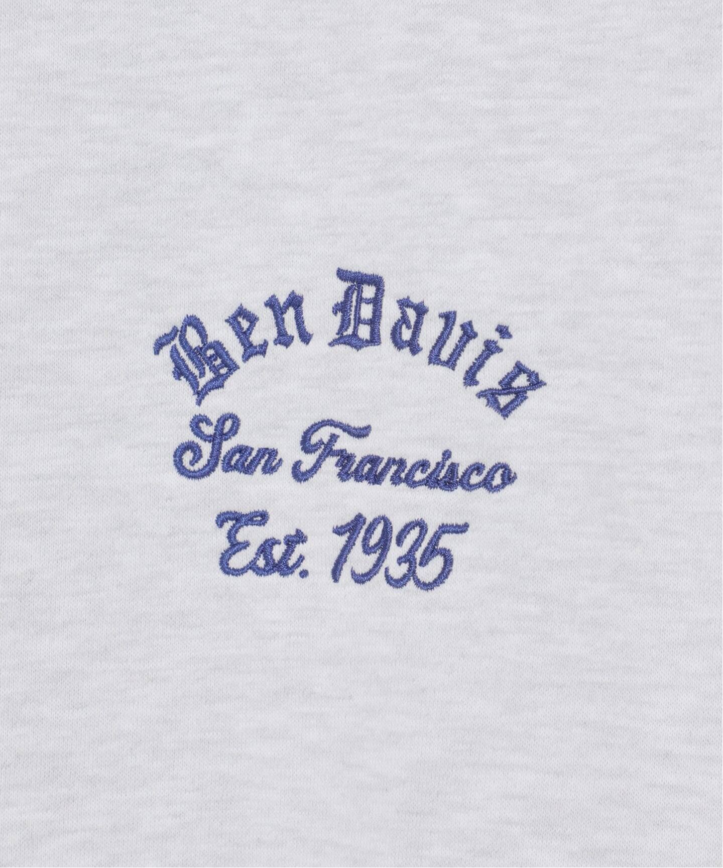 BEN DAVIS / ベンデイビス】LOWRIDE EMB CREW（Tシャツ