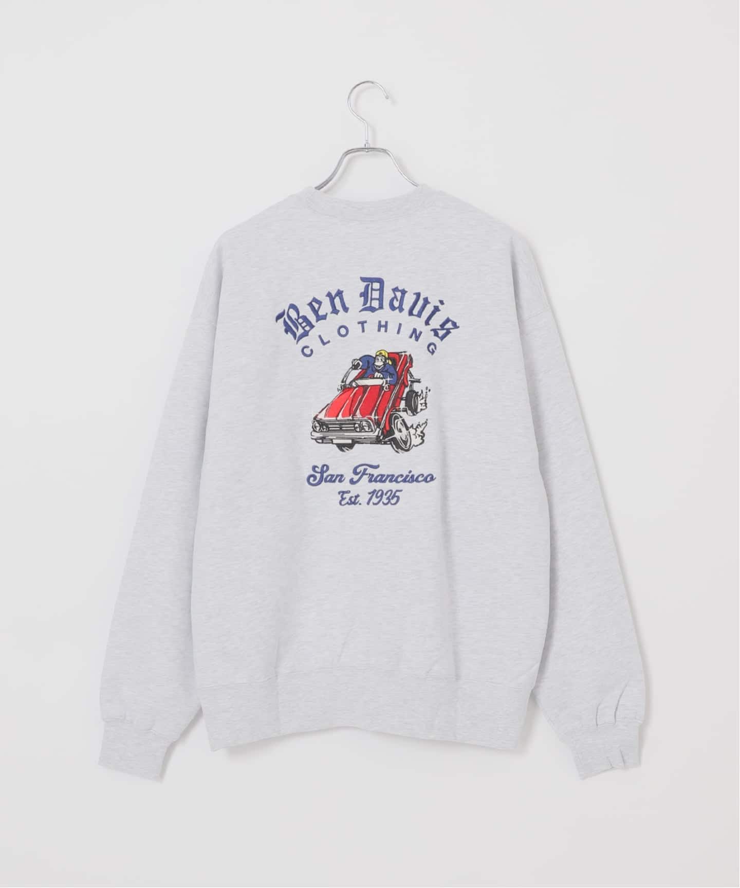 BEN DAVIS / ベンデイビス】LOWRIDE EMB CREW（Tシャツ