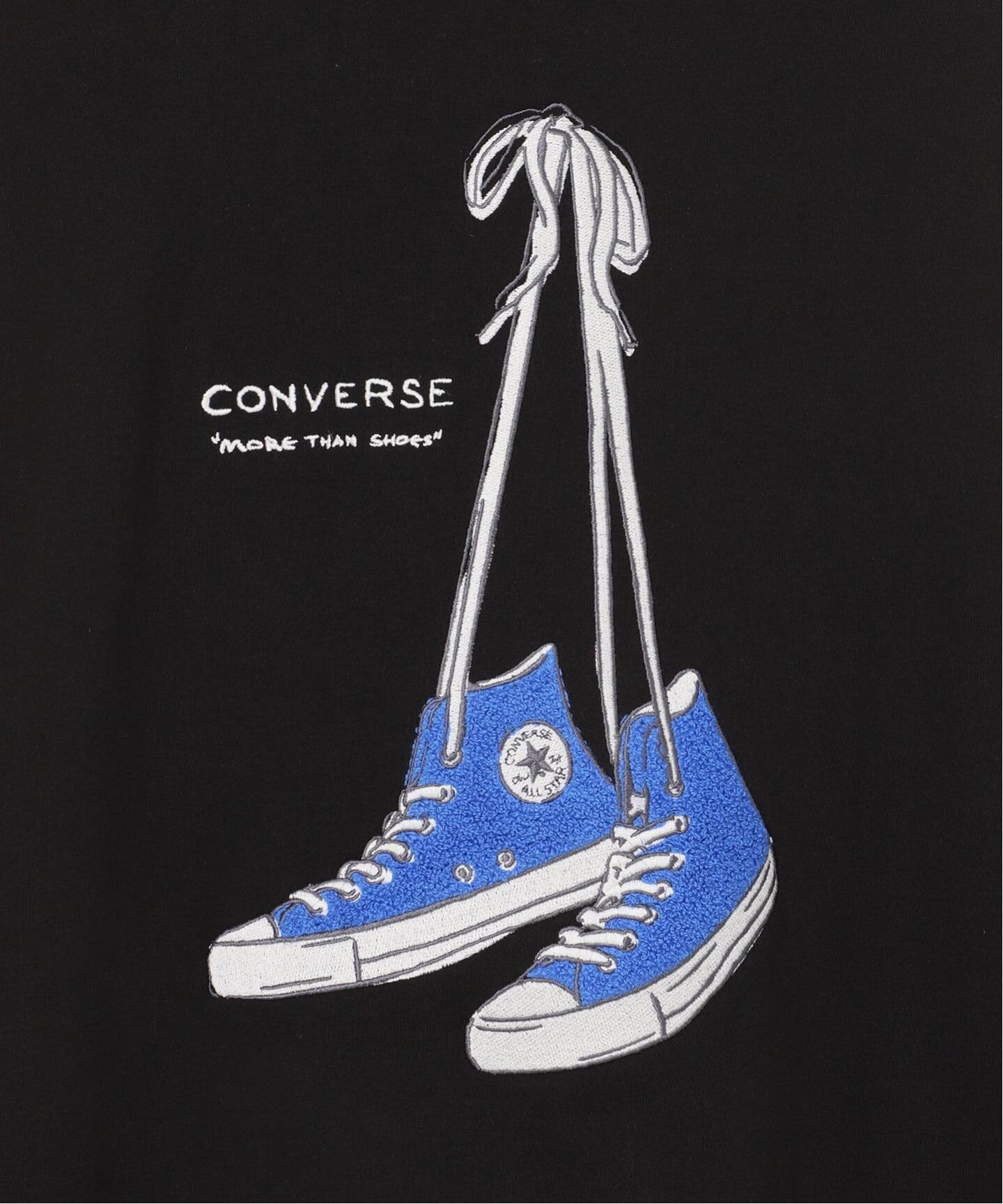 CONVERSE / コンバース】 別注 裏毛シューズグラフィック クルー