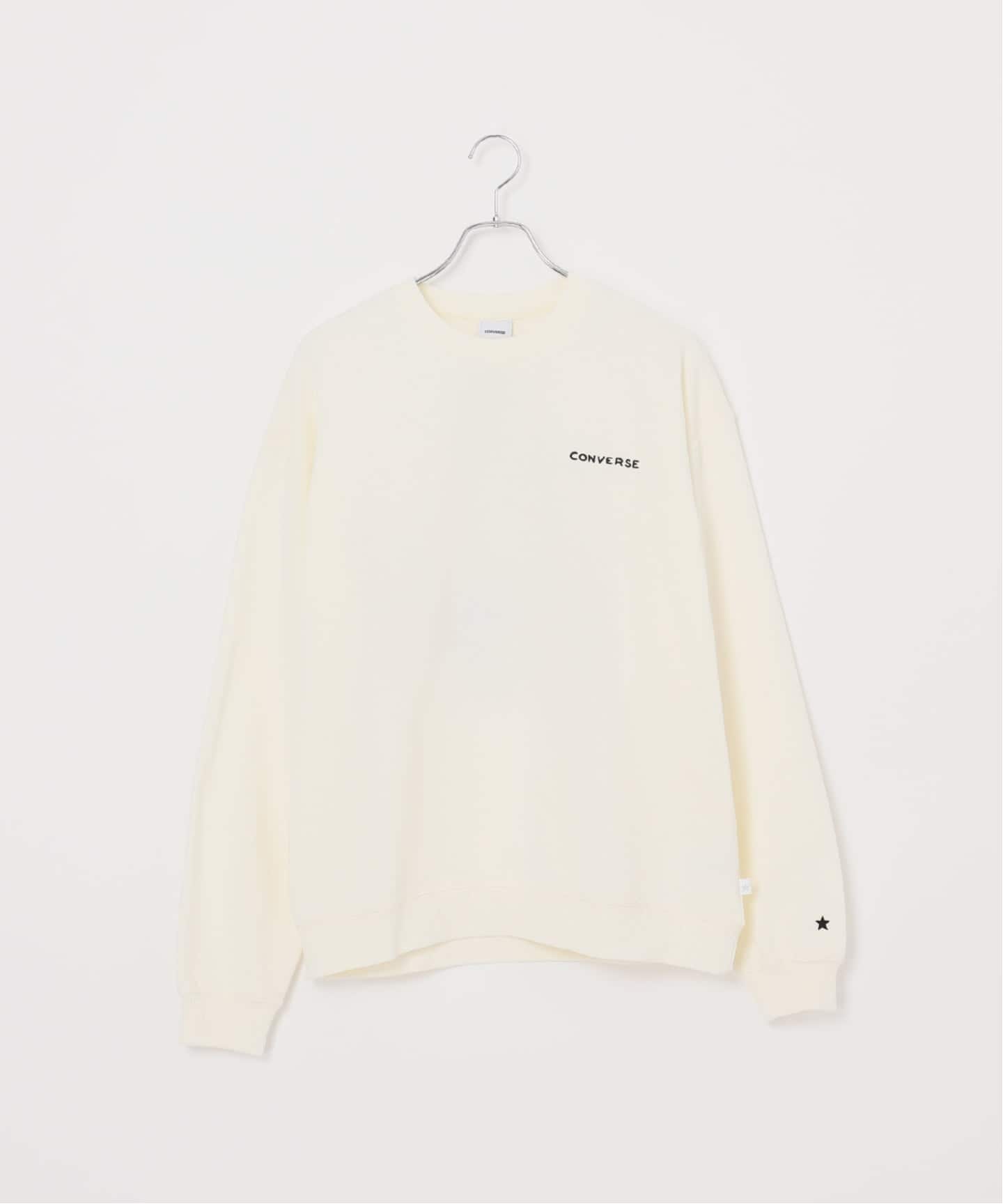 CONVERSE / コンバース】 別注 裏毛シューズグラフィック クルー