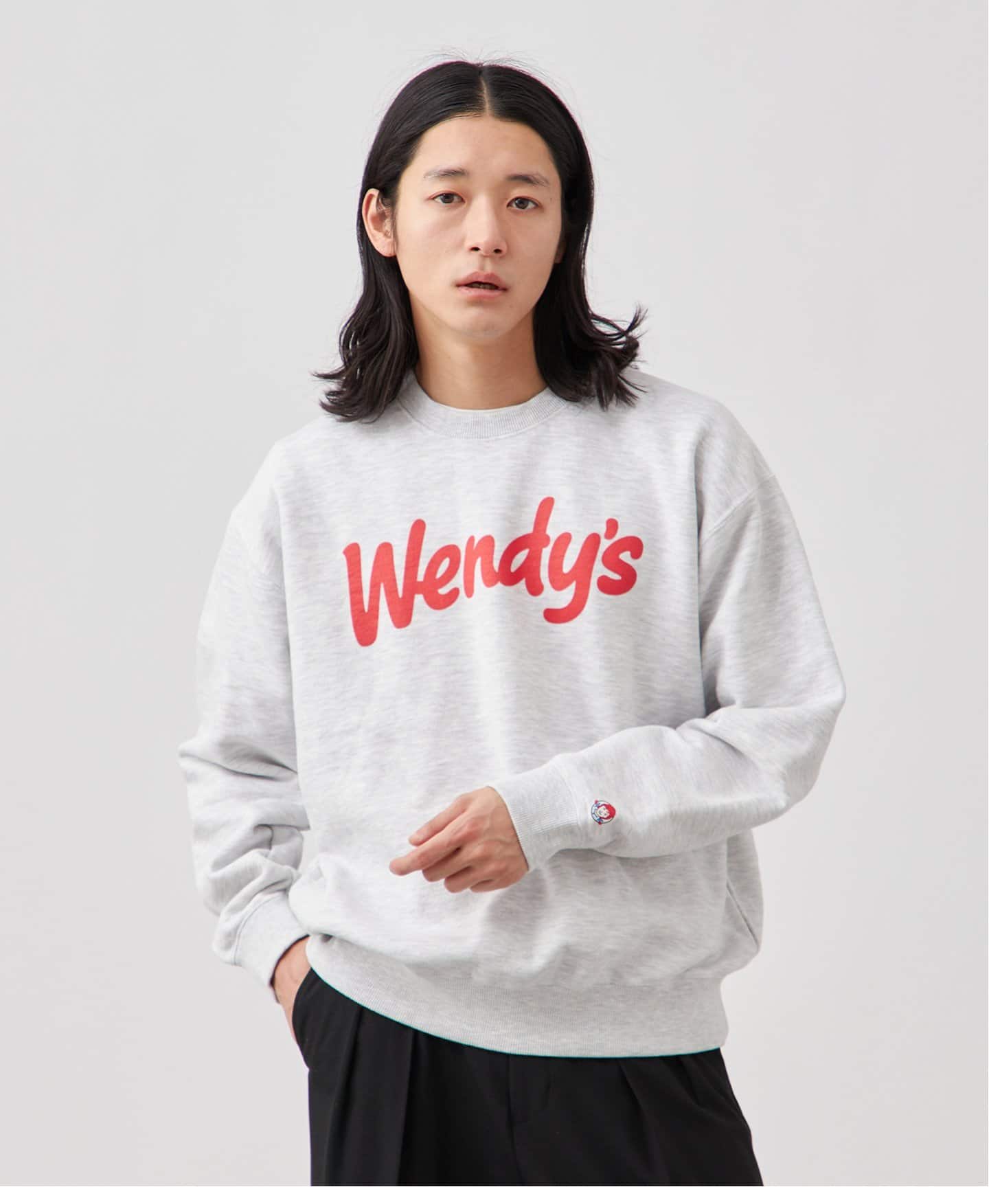 Wendy's】別注 ウェンディーズ クルーネックスウェット（スウェット