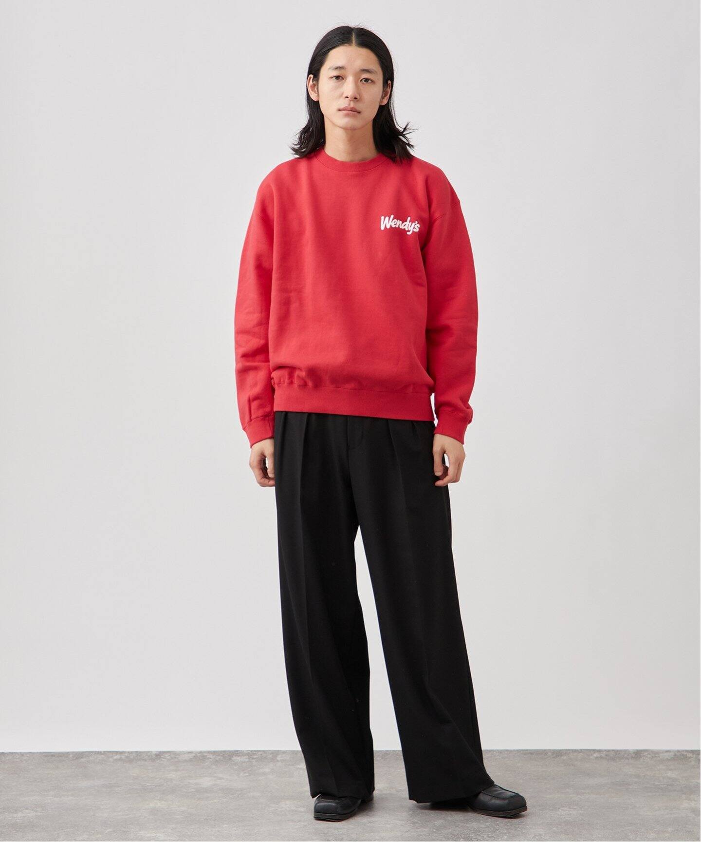 Wendy's】別注 ウェンディーズ クルーネックスウェット（スウェット