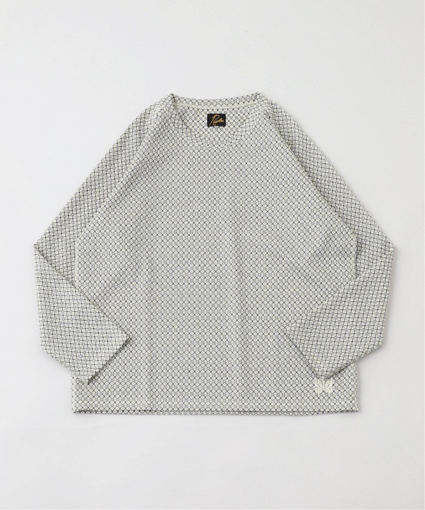 Needles  / ニードルズ　L/S U-Neck Tee