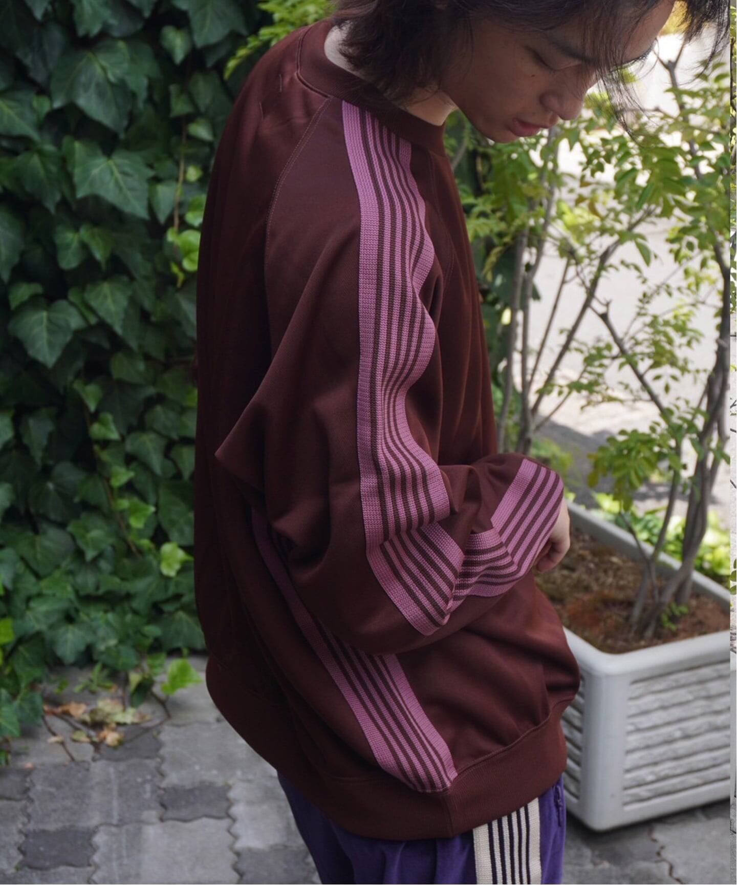 NEEDLES/ニードルズ Track Crew Neck Shirt（Tシャツ／カットソー