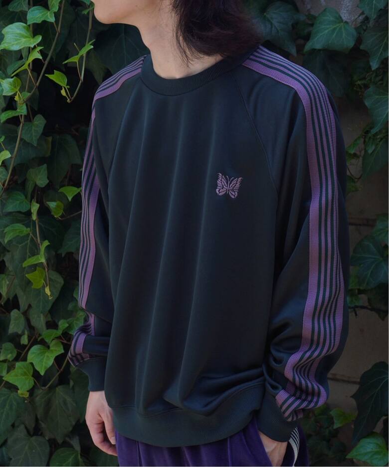 NEEDLES/ニードルズ Track Crew Neck Shirt（Tシャツ／カットソー 