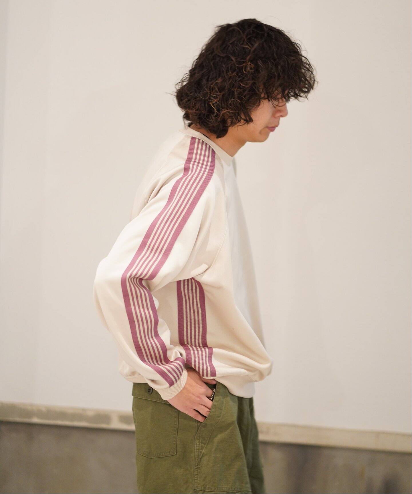 NEEDLES / ニードルズ Track Crew Neck Shirt（Tシャツ／カットソー