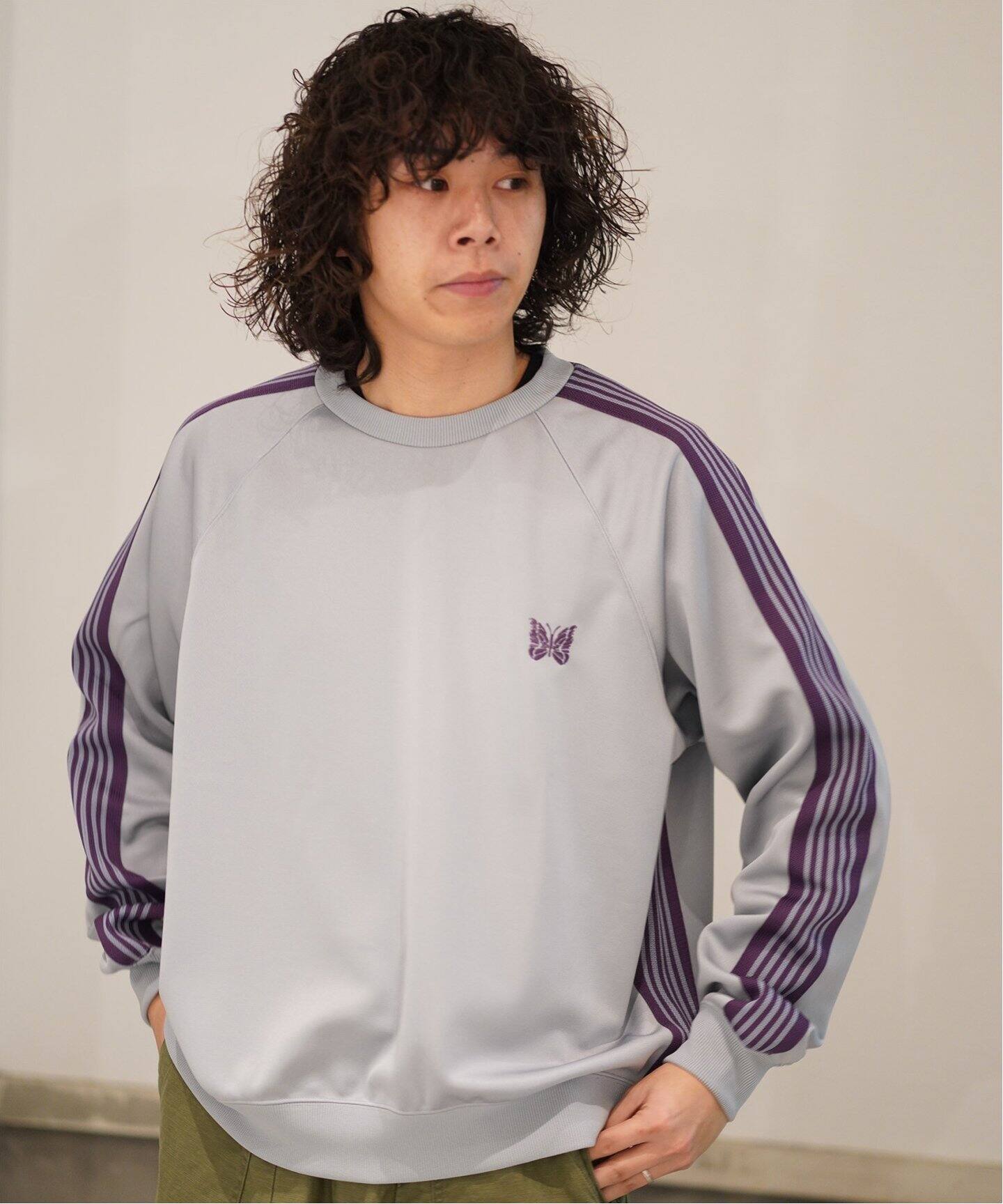 NEEDLES / ニードルズ Track Crew Neck Shirt（Tシャツ／カットソー 
