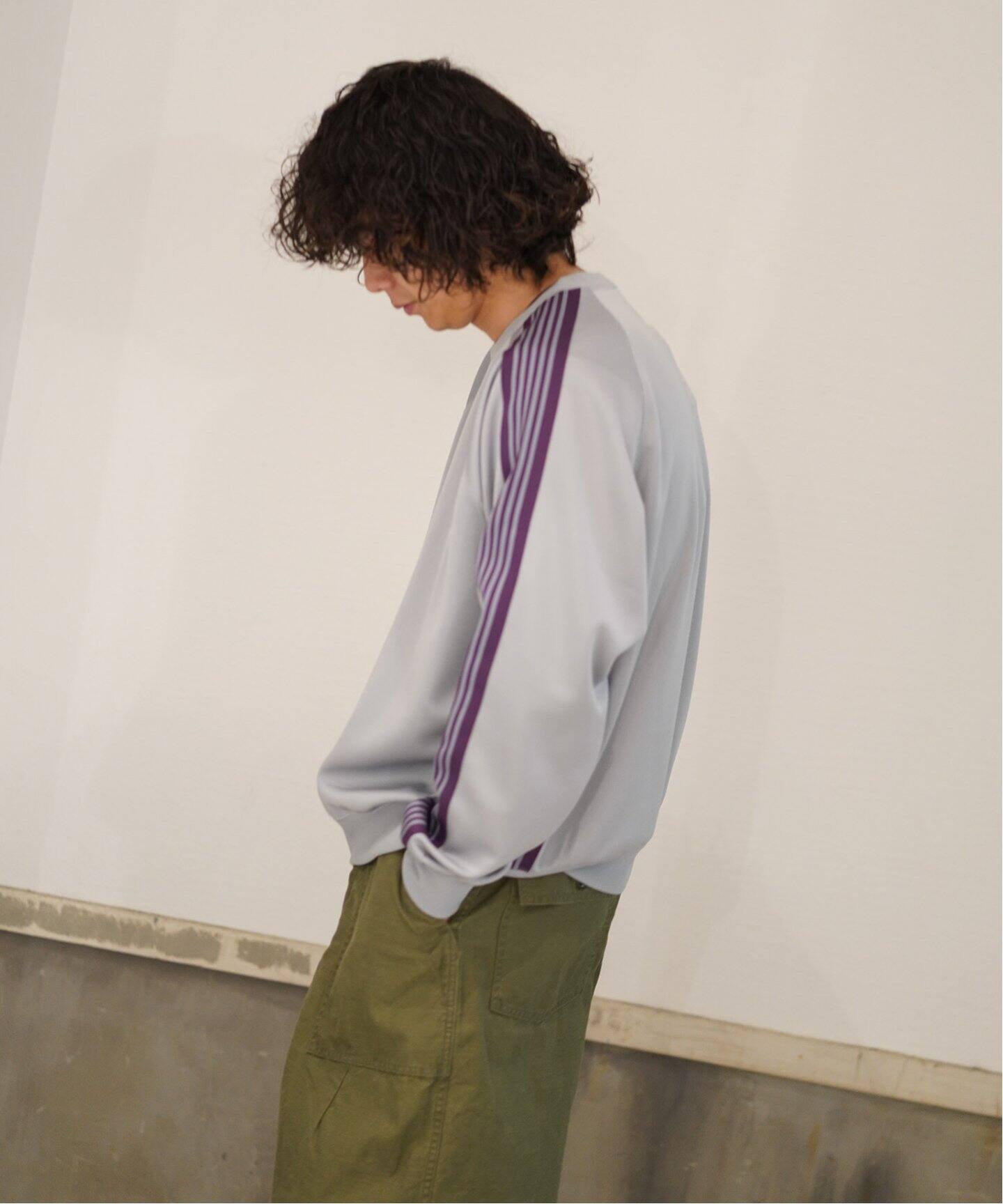 NEEDLES / ニードルズ Track Crew Neck Shirt（Tシャツ／カットソー