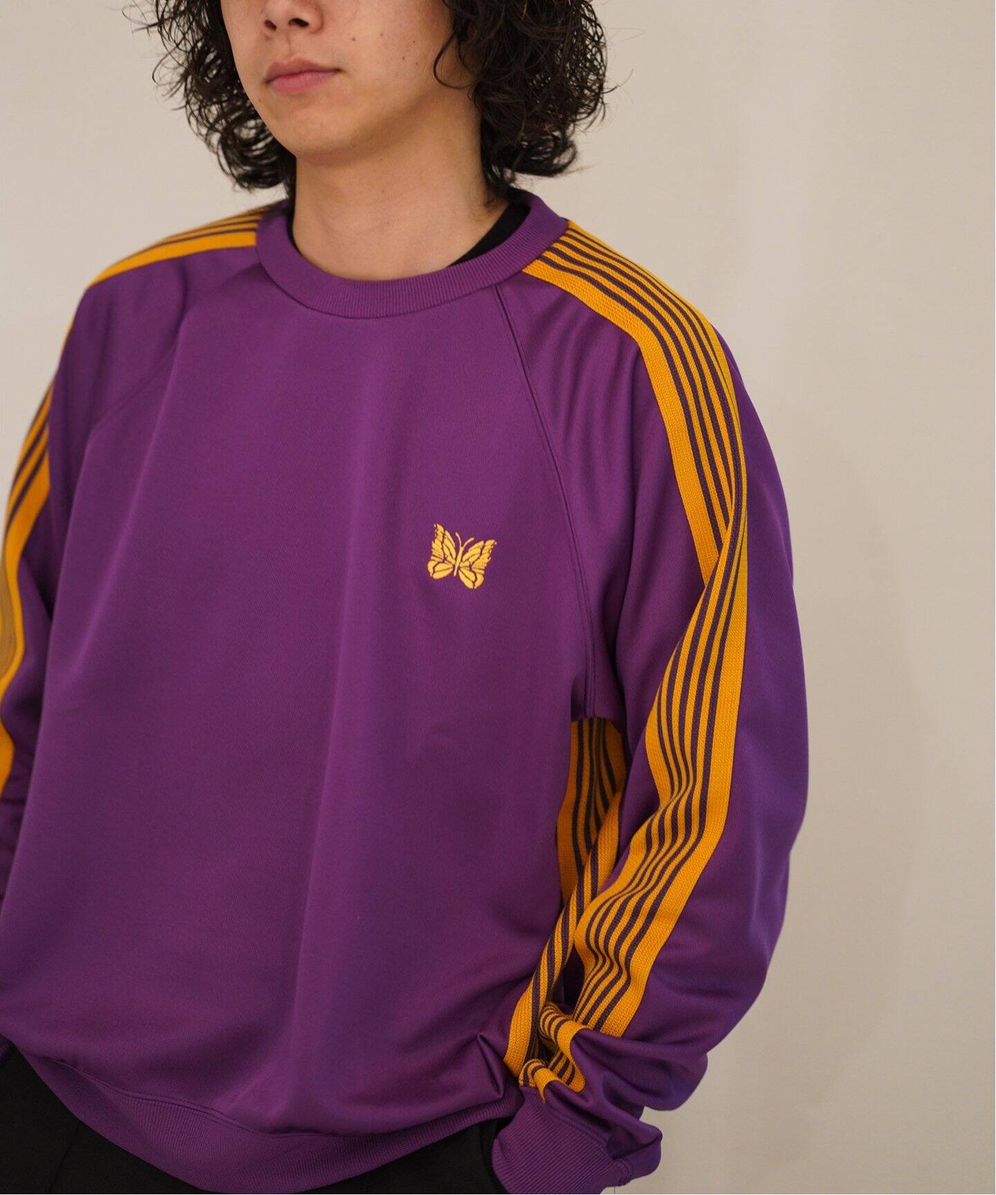 NEEDLES / ニードルズ Track Crew Neck Shirt（Tシャツ／カットソー 