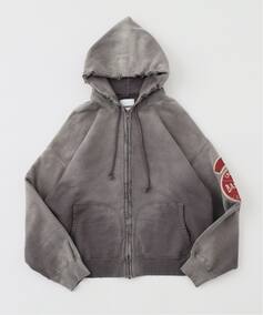 BOWWOW / バウワウ BASEBALL CHAMPION ZIP HOODIE AGED（スウェット 