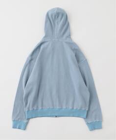 WOKE EDGE / ウォークエッジ Washed Thermal Zip Hoodie（パーカー 