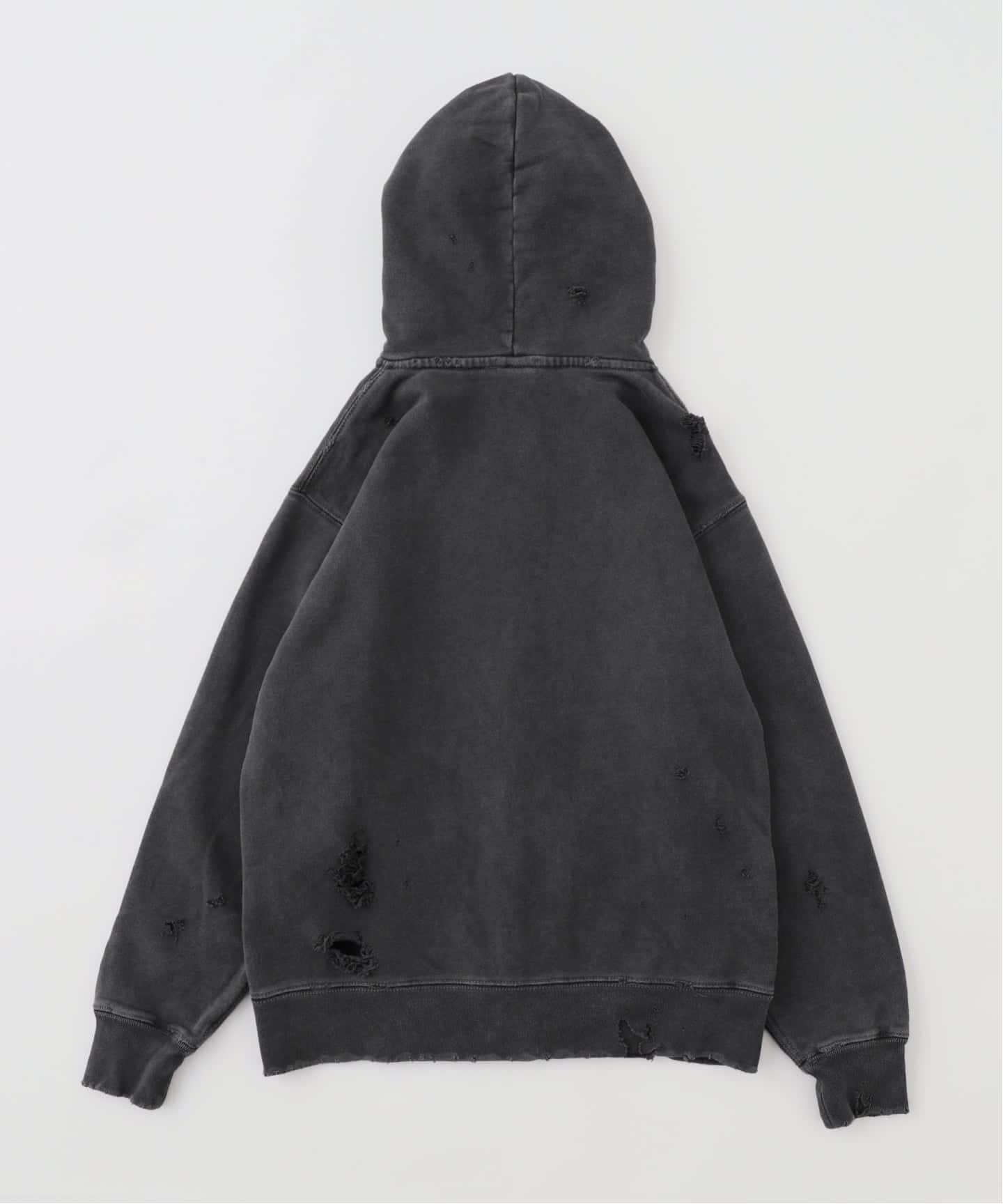 JIEDA / ジエダ DAMAGE PATCH ZIP HOODIE（パーカー）｜JOINT WORKS