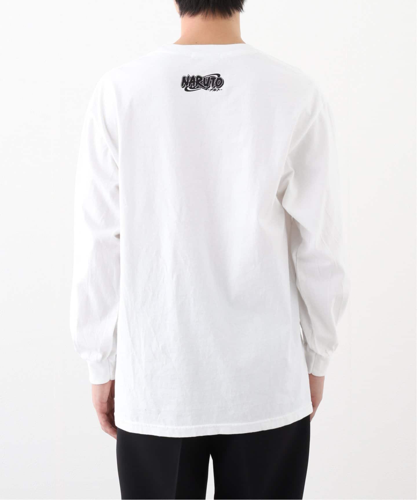 F-LAGSTUF-F×NARUTO -ナルト- /フラグスタフ×ナルト SASUKE L/S TEE（T