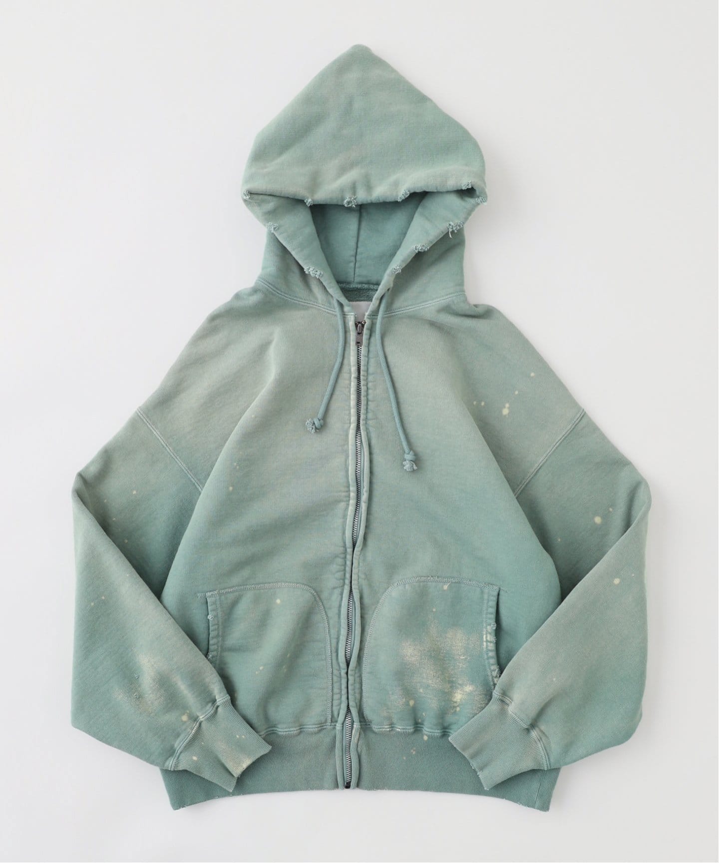 BOWWOW/ バウワウ ZIP HOODIE AGING（Tシャツ／カットソー