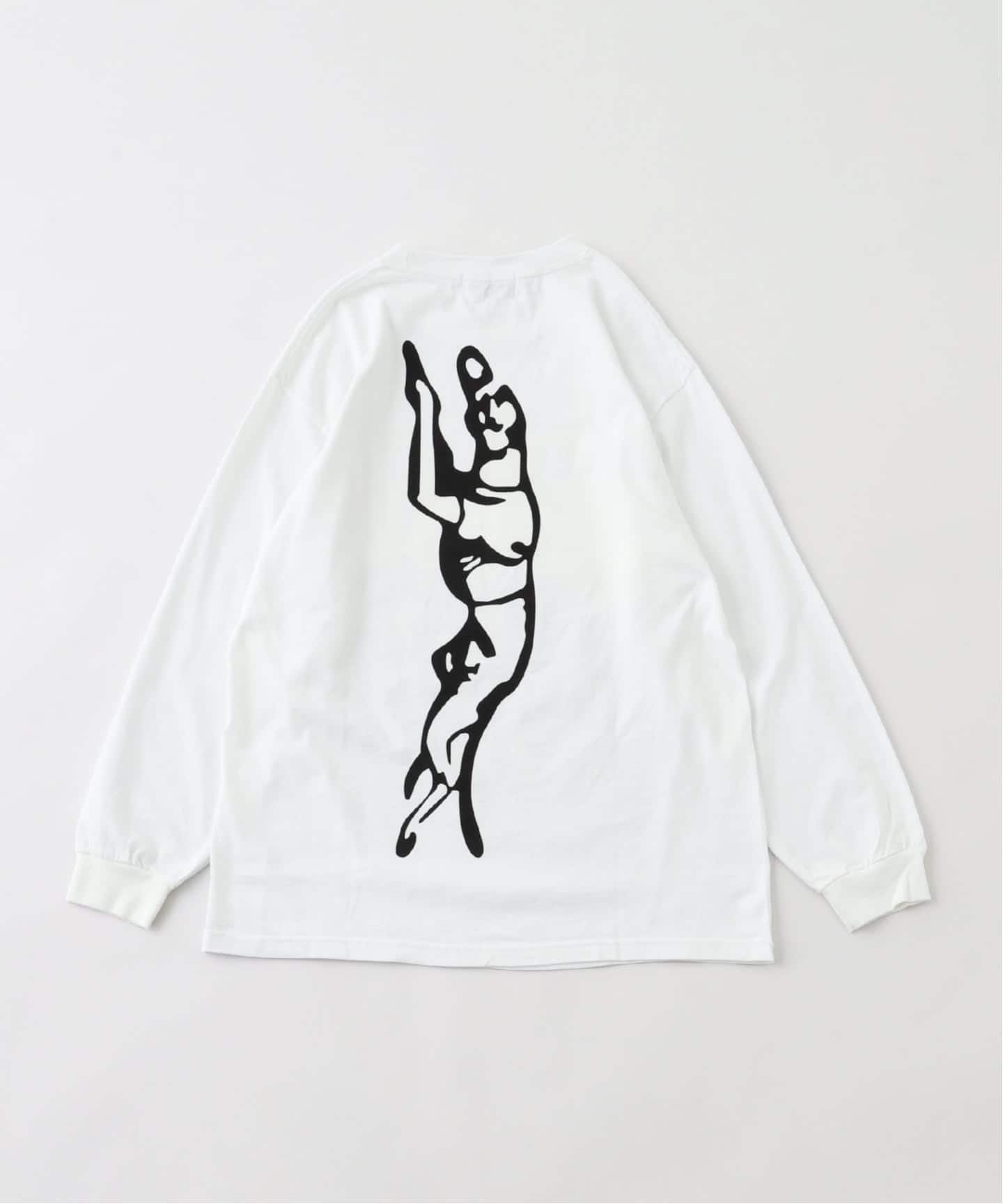 F-LAGSTUF-F / フラグスタフ L/S TEE(xblur)（Tシャツ／カットソー