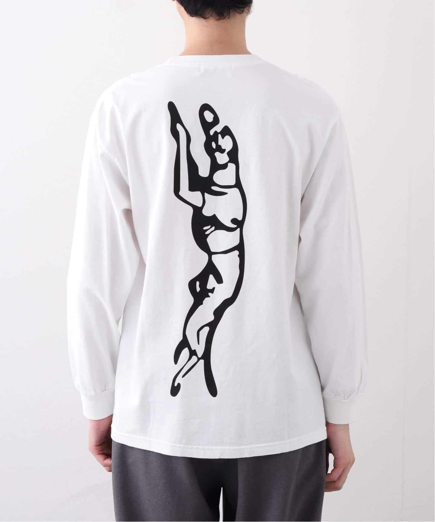 F-LAGSTUF-F / フラグスタフ L/S TEE(xblur)（Tシャツ／カットソー