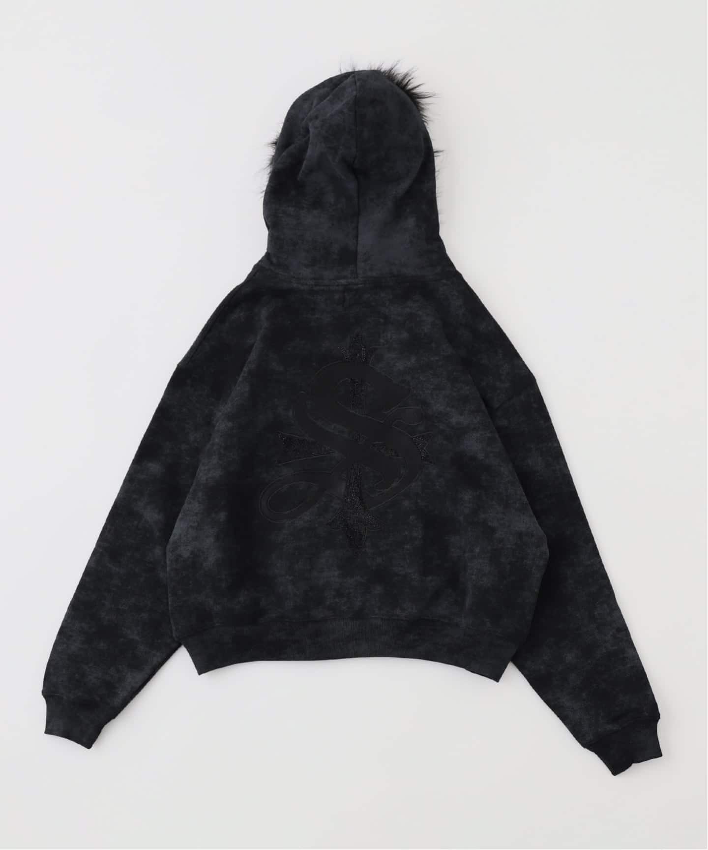 SUPPLIER / サプライヤー FAUX FUR CROSS ZIP HOODIE（パーカー