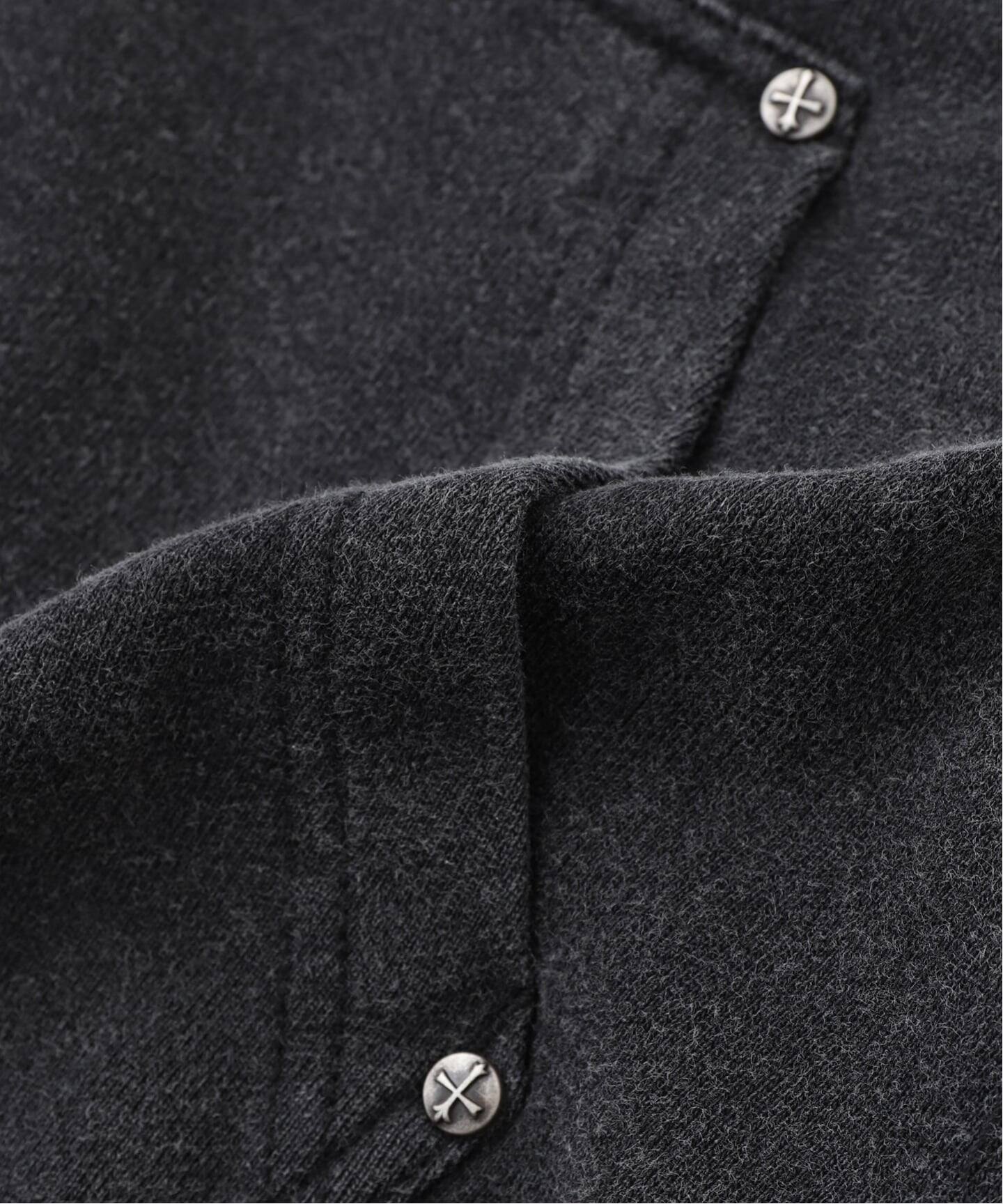 SUPPLIER / サプライヤー DAGGER LEATHER PATCH ZIP HOODIE（パーカー