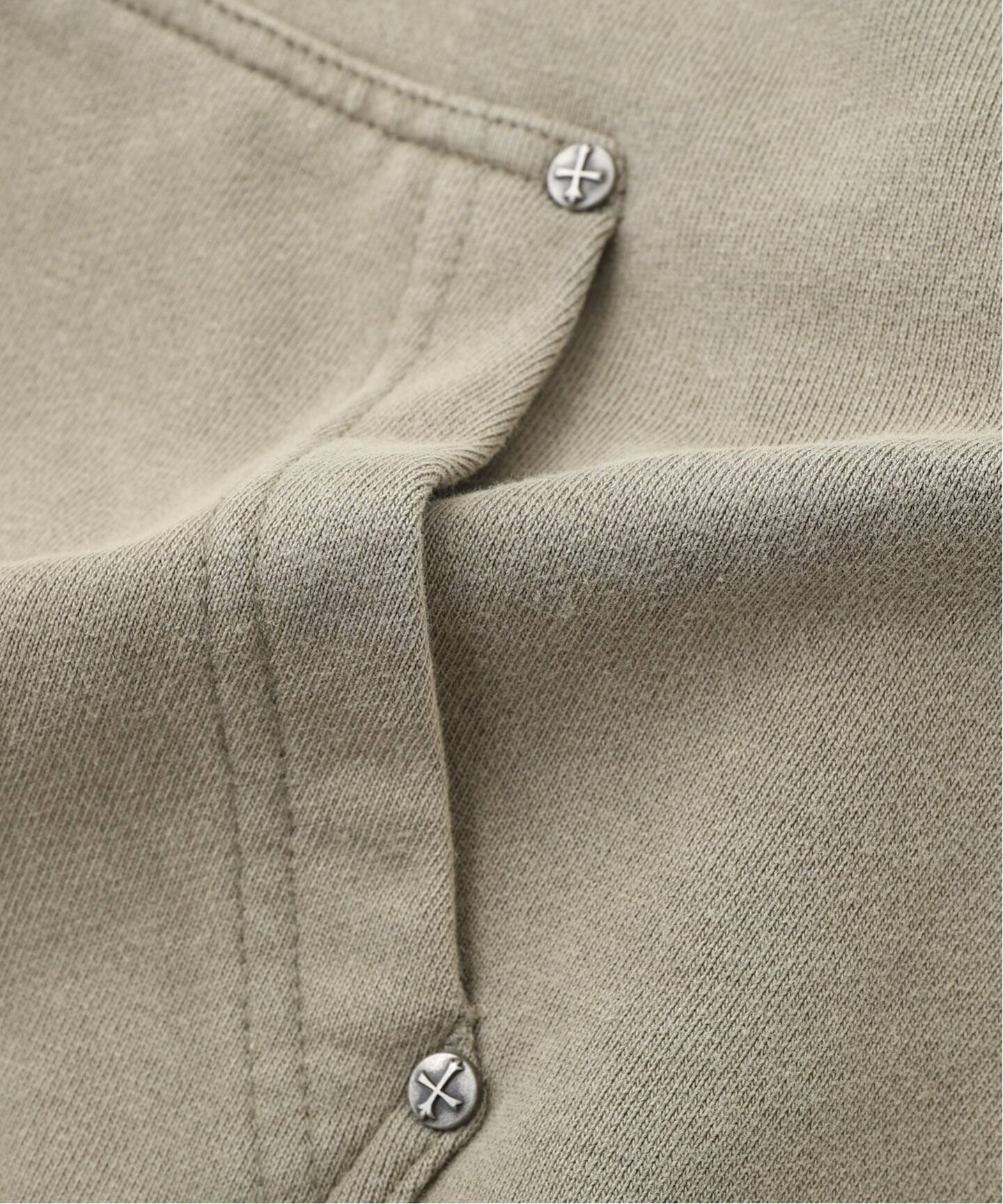 SUPPLIER / サプライヤー DAGGER LEATHER PATCH ZIP HOODIE（パーカー