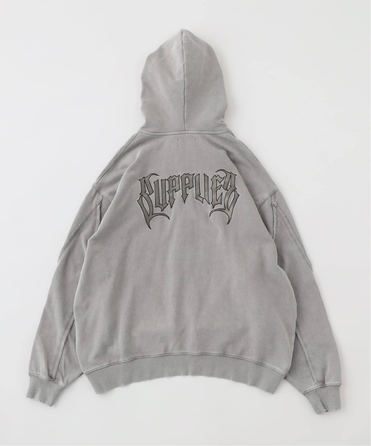 SUPPLIER / サプライヤー SWITCHING PIERCED ZIP HOODIE V2（パーカー
