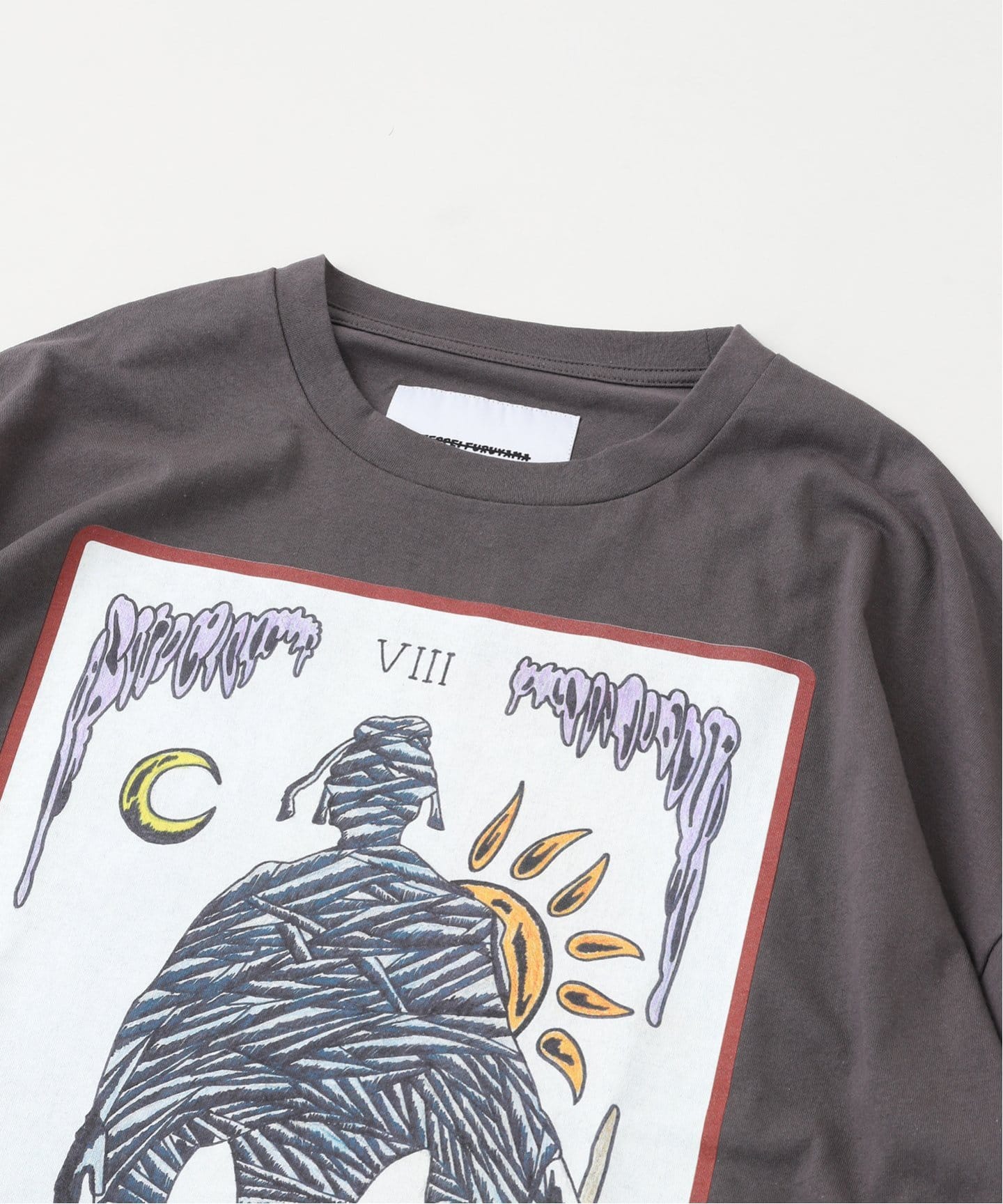 teppei furuyama ロンT TEPPEI FURUYAMA TAROT MUMMY/ロングスリーブTシャツ