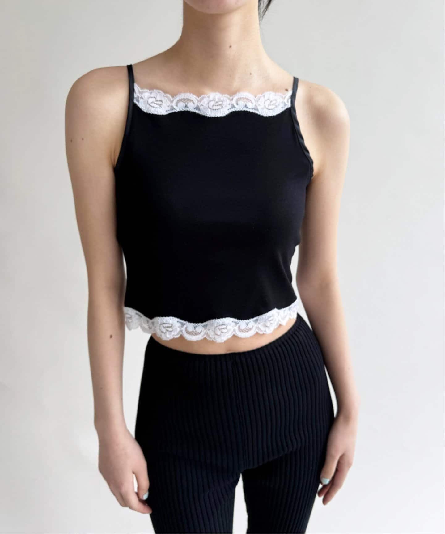 edit for lulu ★レースキャミソールトップス　★3/26〆切 追加》レーストリムキャミソール（キャミソール）｜EDIT.FOR LULU